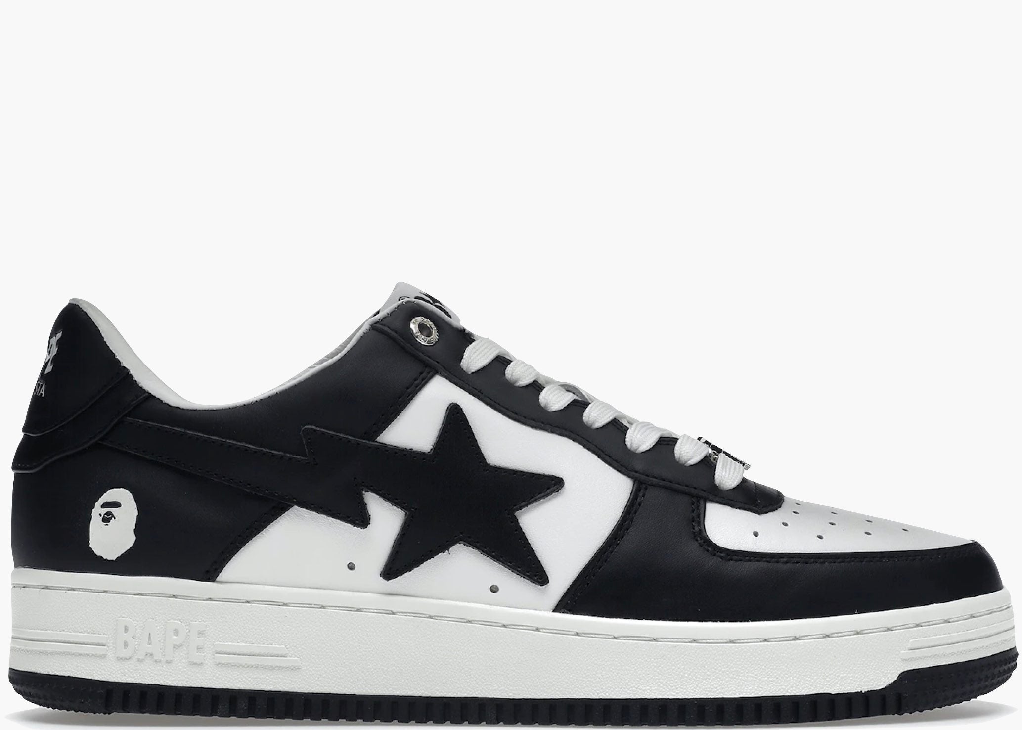 A Bathing Ape Bape Sta White Black Hype Clothinga Limited Edition