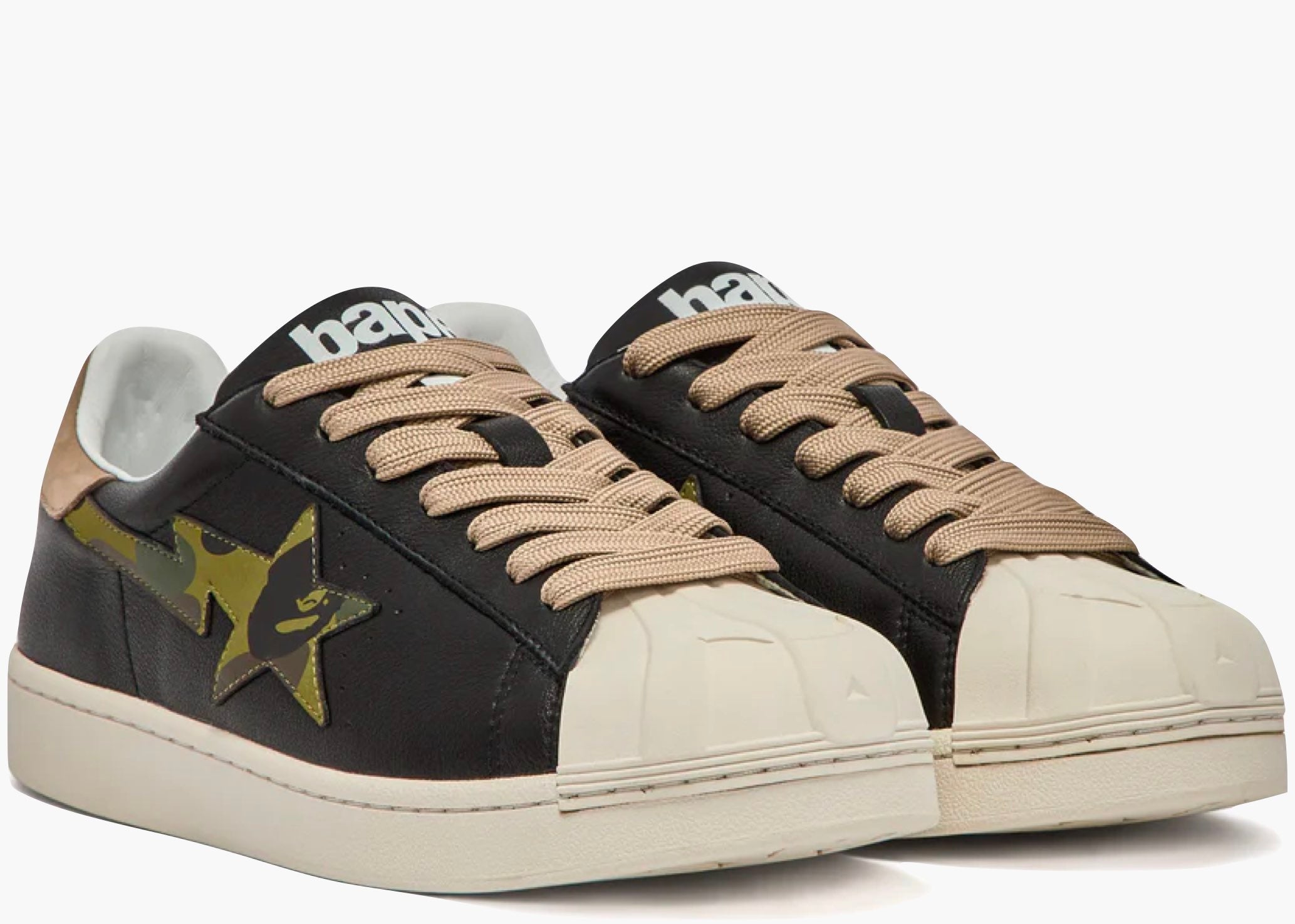A Bathing Ape Skull Sta Black Beige Hype Clothinga Limited Edition