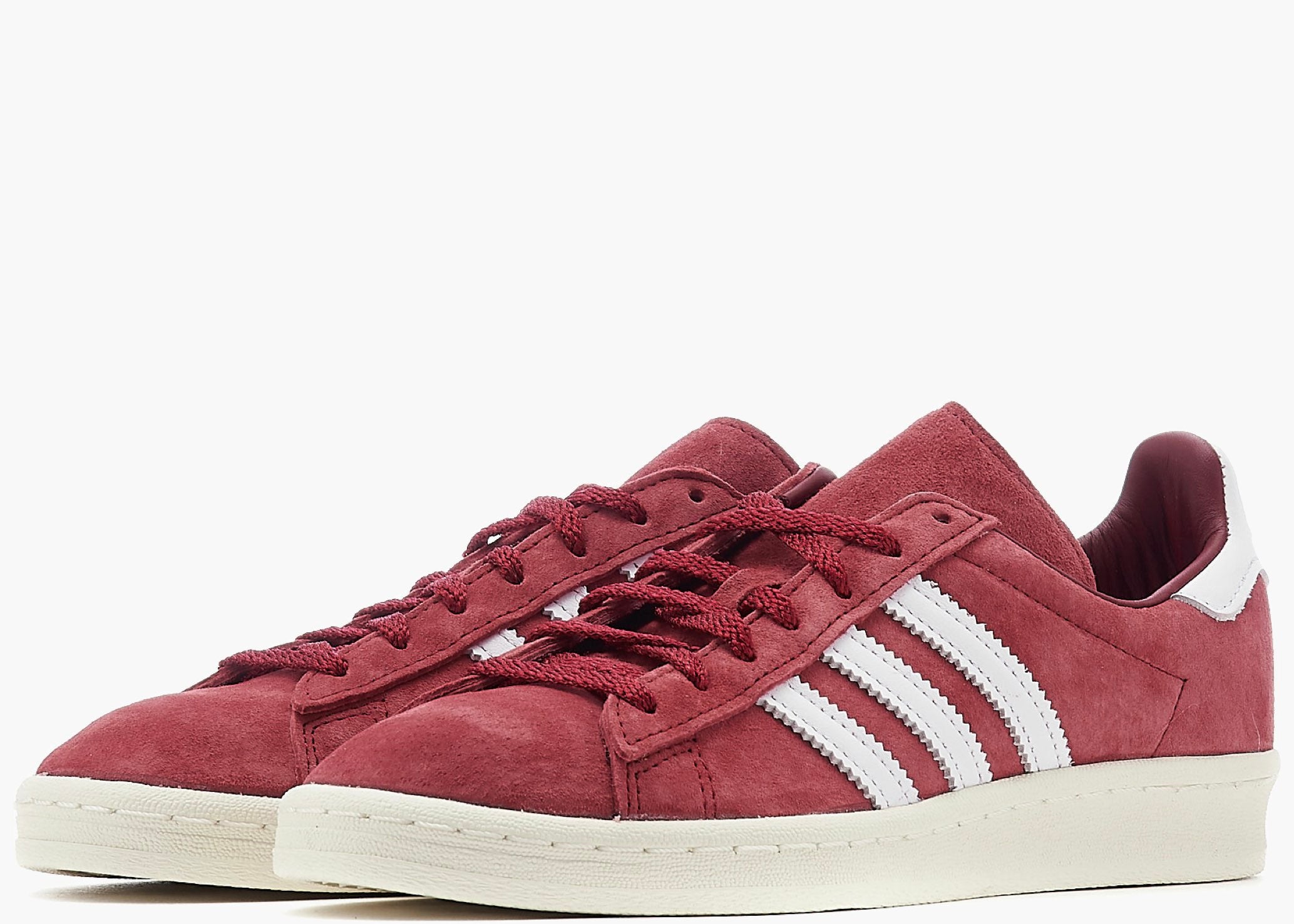 Adidas Campus 80s Collegiate Burgundy Cloud White FZ6152 Hype Clothinga Limited Edition