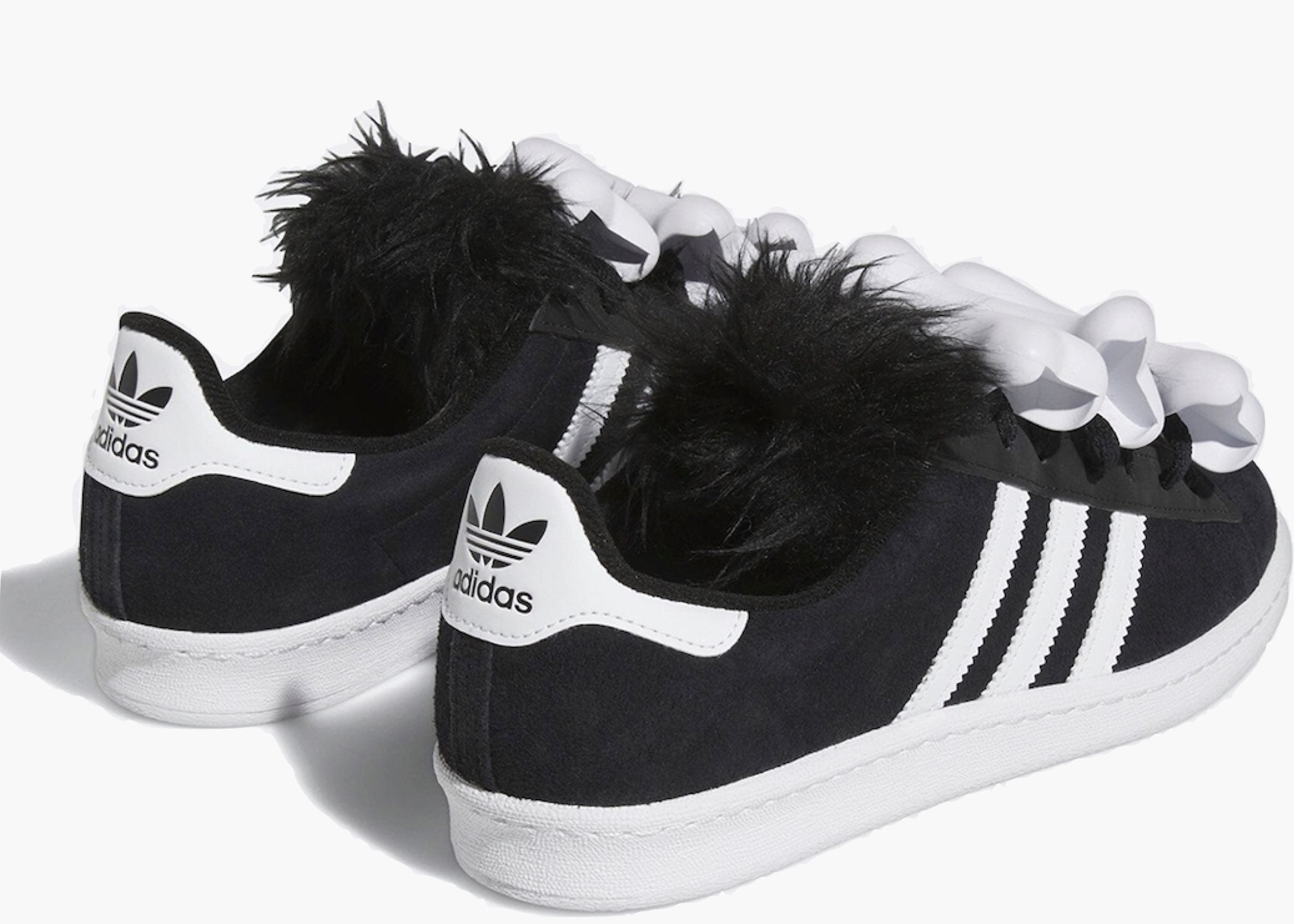 Adidas Campus 80s Jeremy Scott Bones Black HQ4493 Hype Clothinga Limited Edition