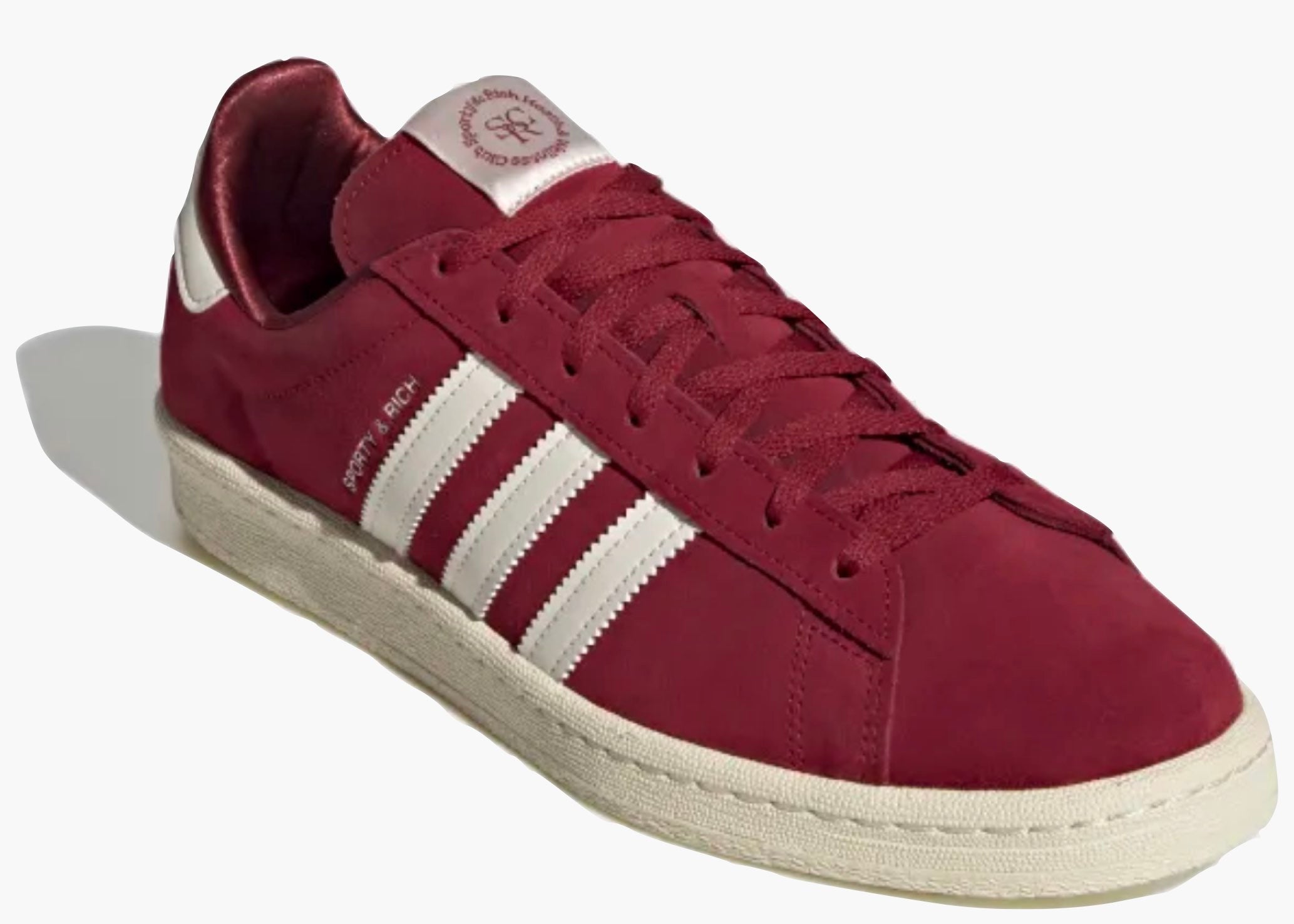 Adidas Campus 80s Sporty & Rich Merlot Cream HQ6074 Hype Clothinga Limited Edition