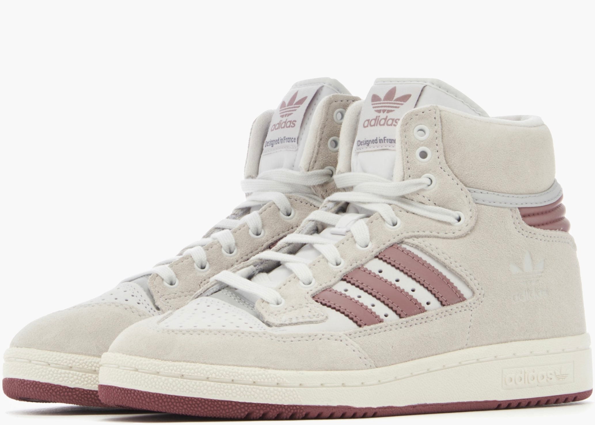 Adidas Centennial 85 Hi White Burgundy GY2536 Hype Clothinga Limited Edition
