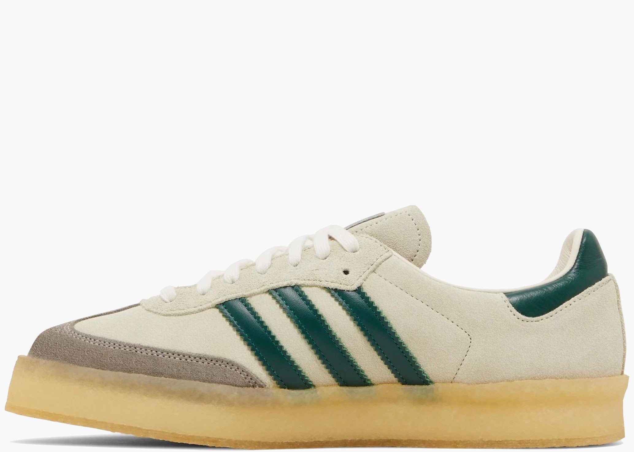 Adidas Clarks 8th Street Samba by Ronnie Fieg Chalk White Green | Hype Clothinga