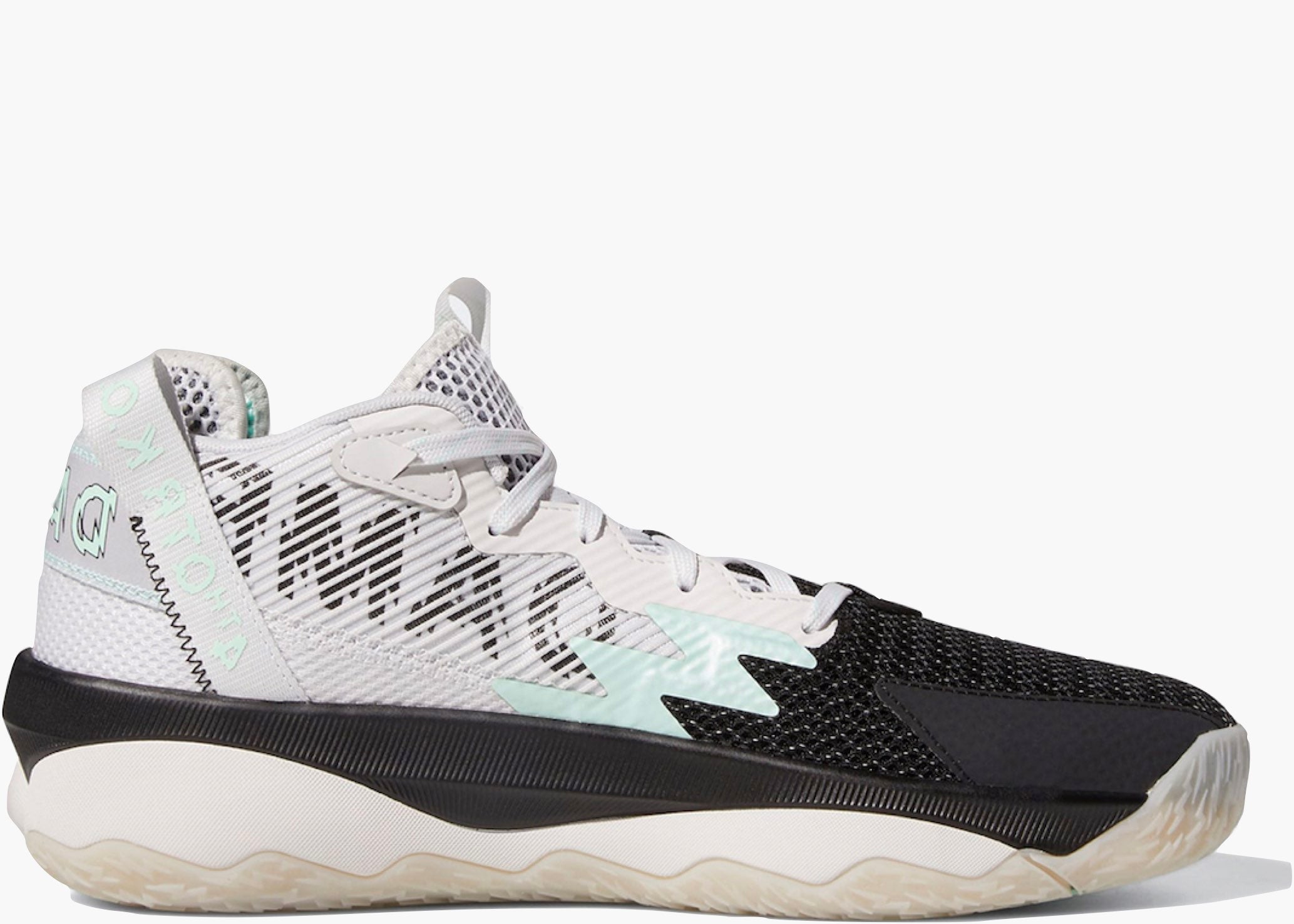 Adidas Dame 8 Grey Black Hype Clothinga Limited Edition