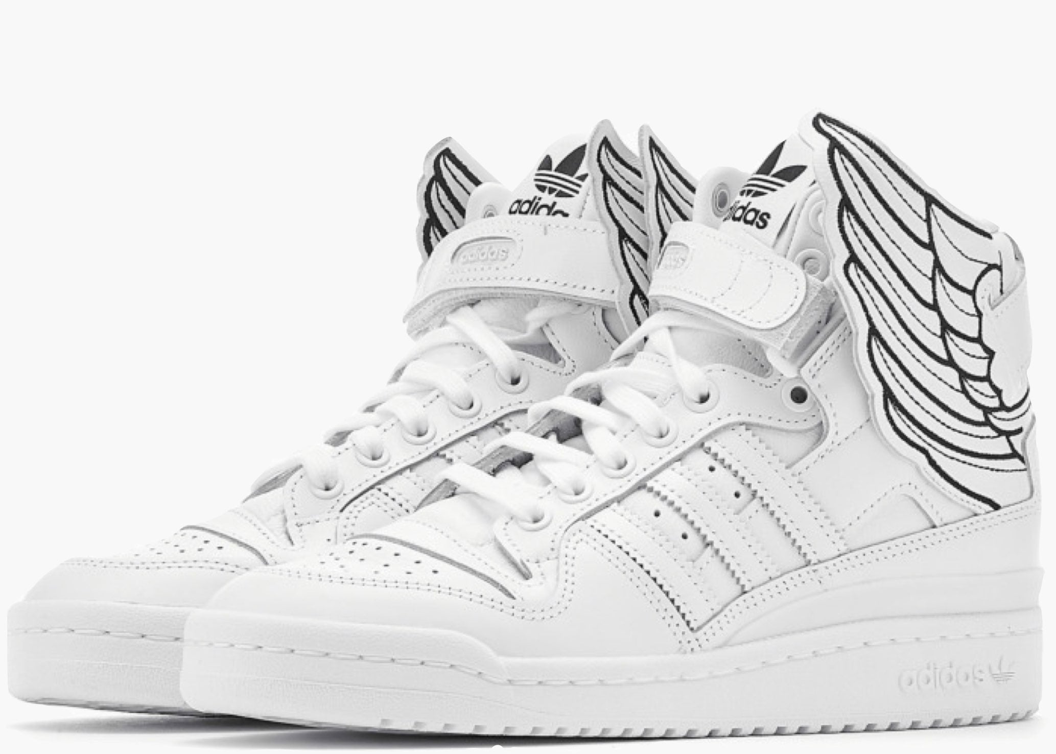 Adidas Forum Hi Wings 4.0 Jeremy Scott White Black Hype Clothinga Limited Edition