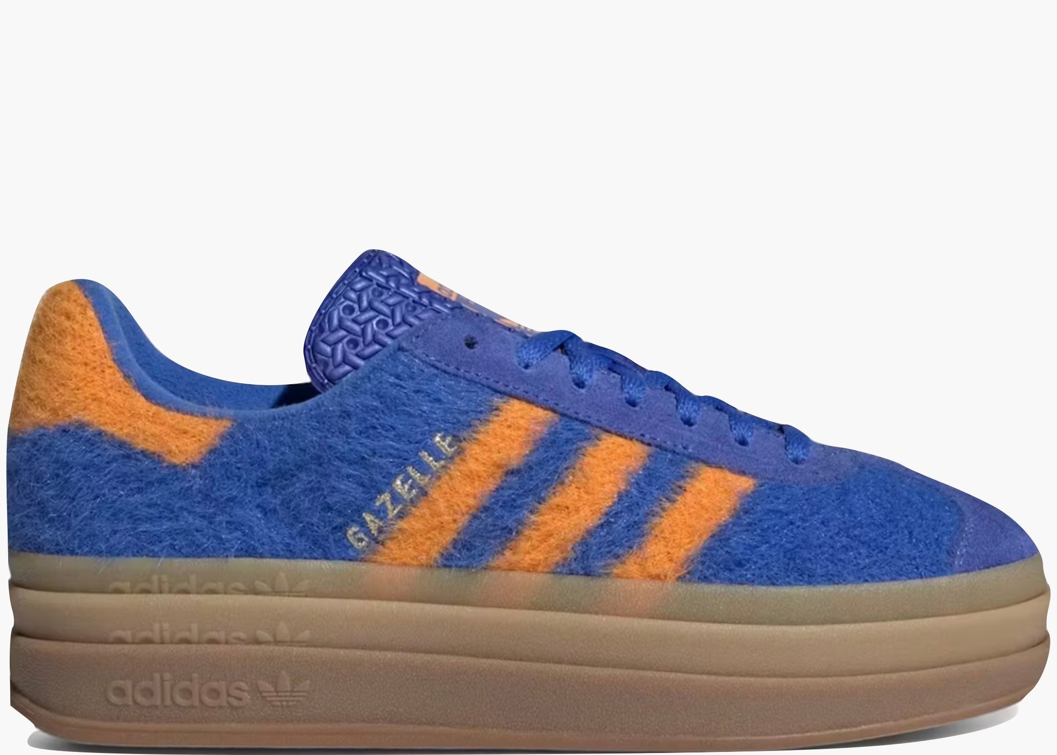 Adidas Gazelle Bold Hi-Res Blue Bright Orange (W) JS3906 Hype Clothinga Limited Edition