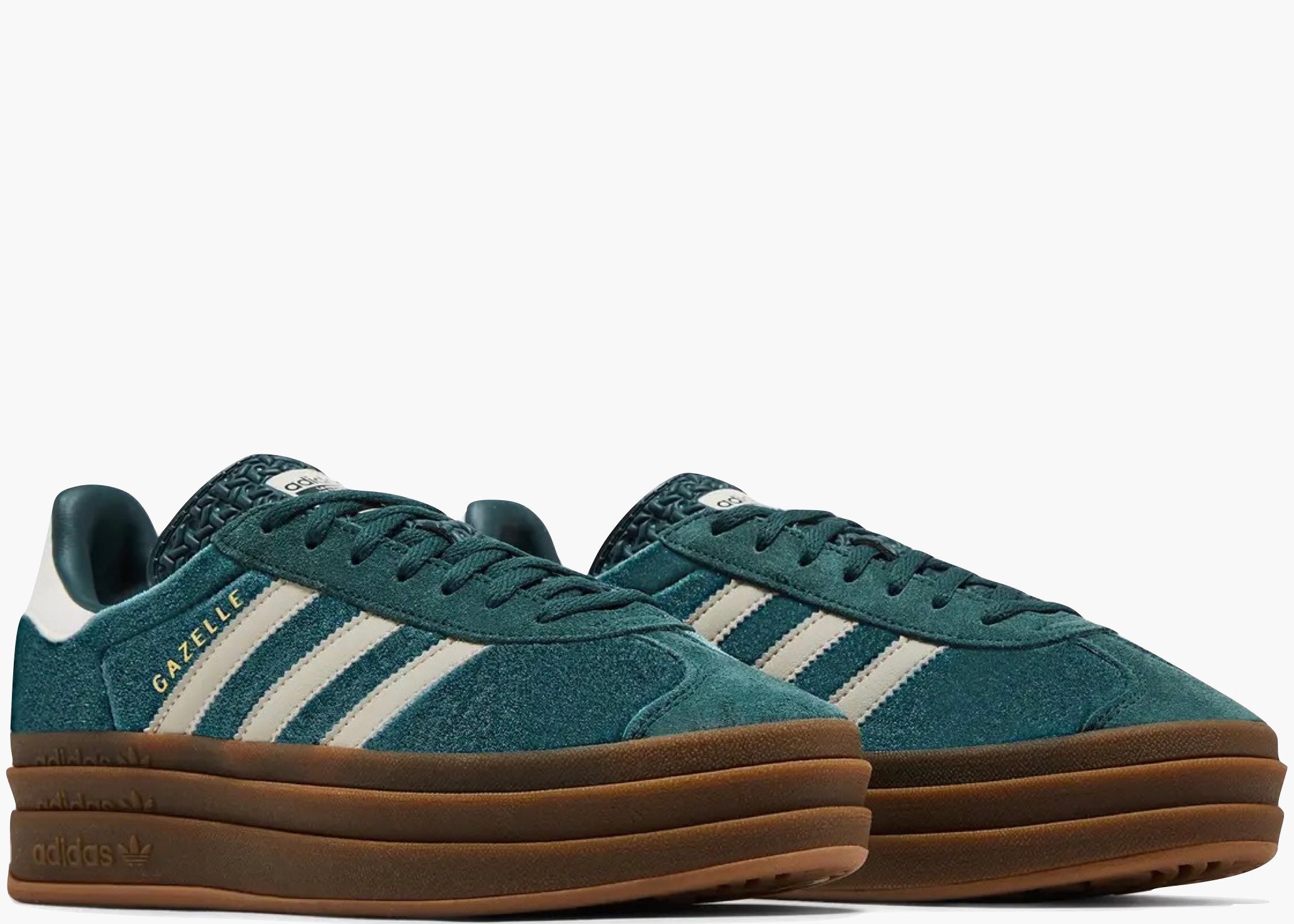 Adidas Gazelle Bold Mineral Green Velvet (W) IG4391 Hype Clothinga Limited Edition