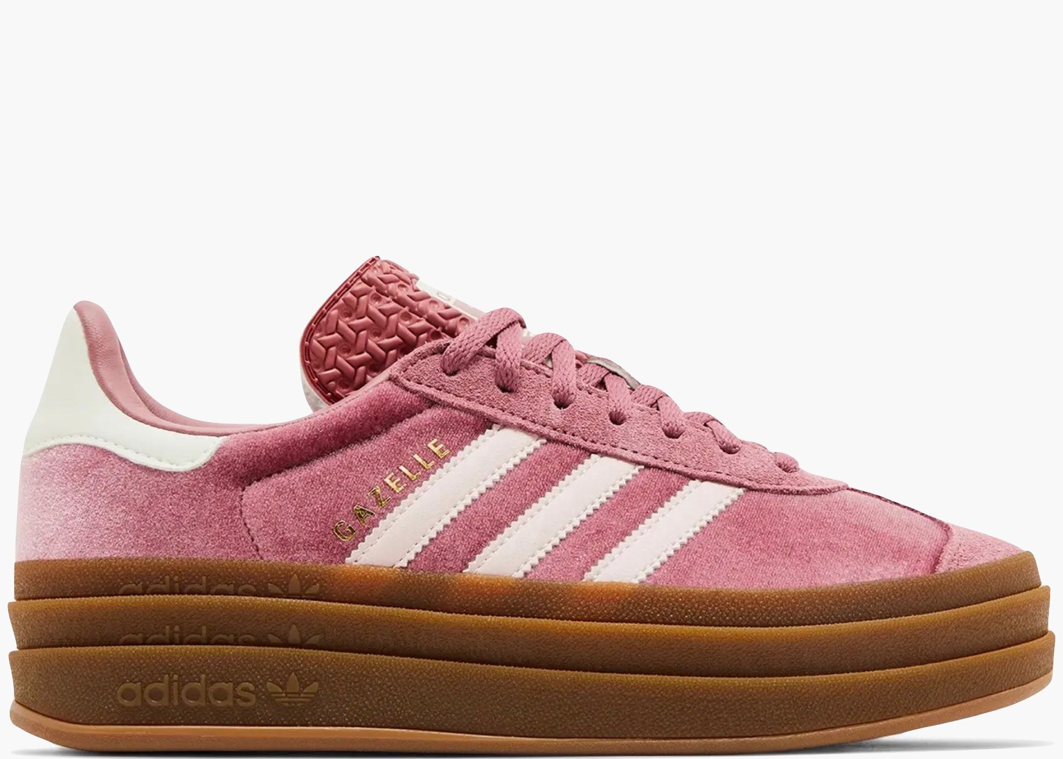 Adidas Gazelle Bold Sandy Pink Velvet (W) IG4389 Hype Clothinga Limited Edition