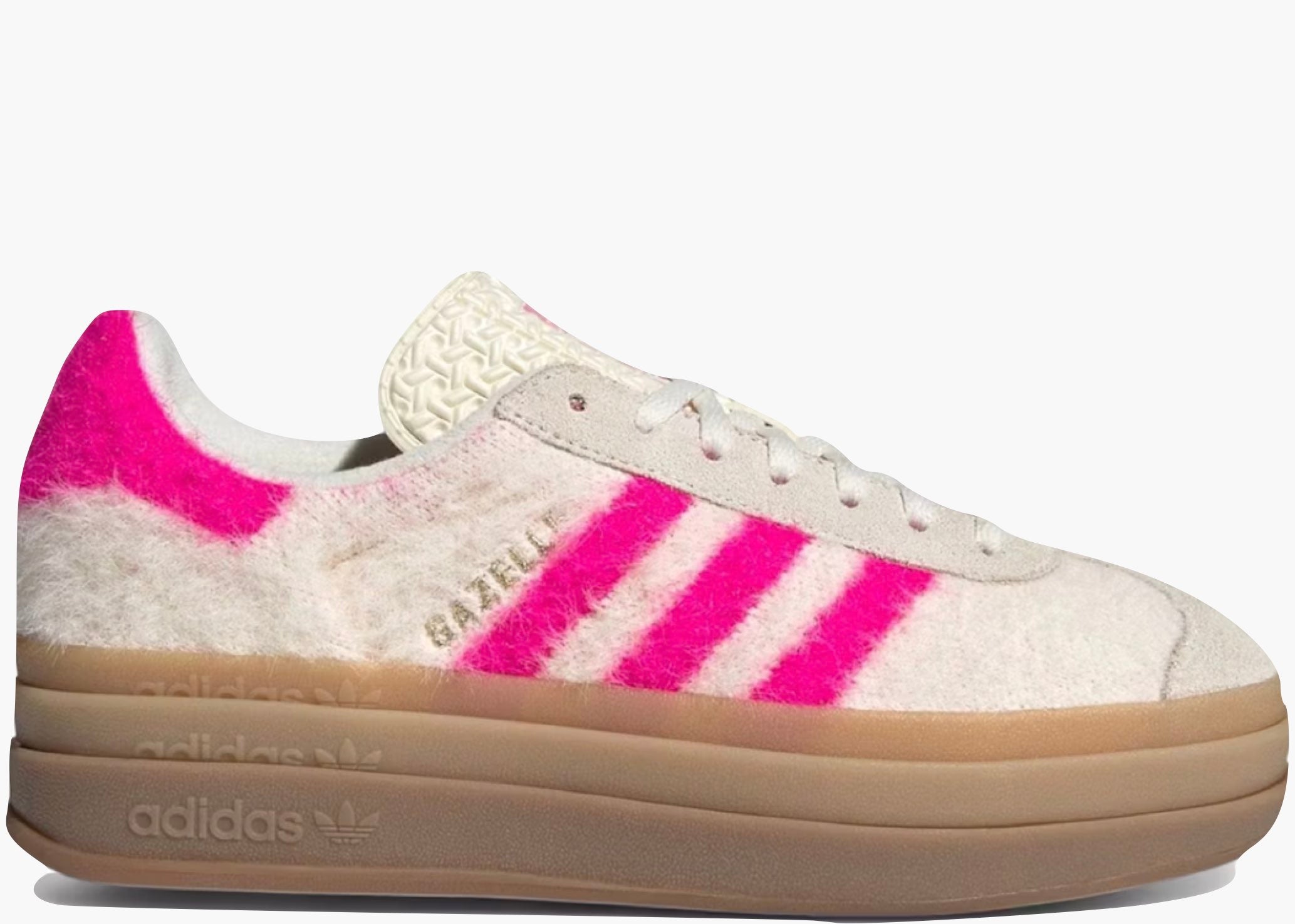 Adidas Gazelle Bold White Shock Pink (W) JS3908 Hype Clothinga Limited Edition