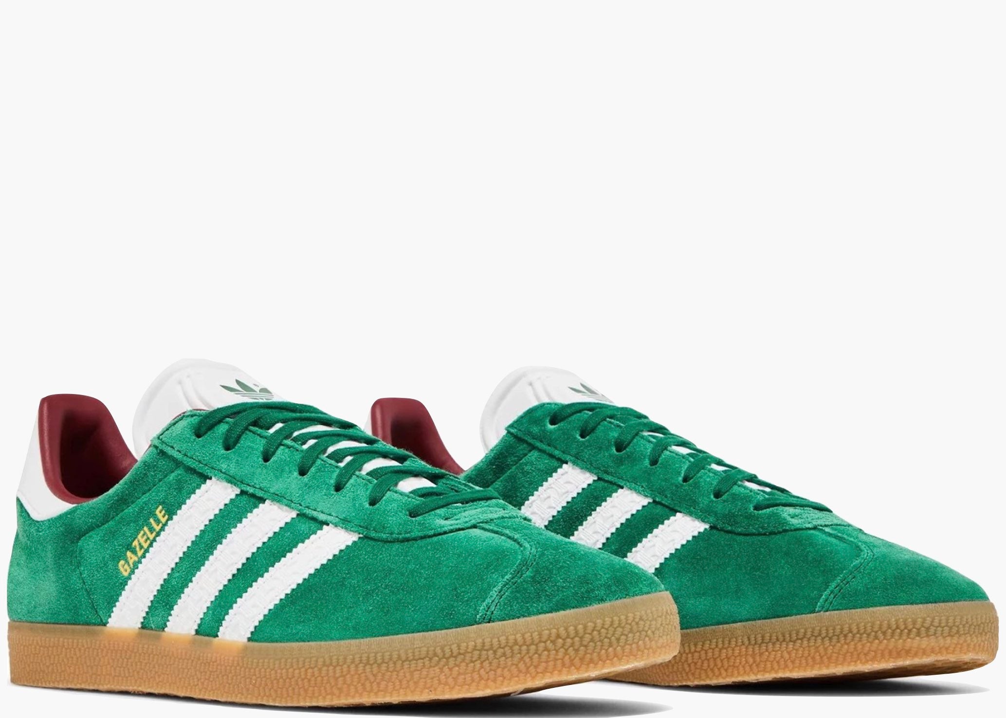 Adidas Gazelle Collegiate Green Burgundy  IF1016 Hype Clothinga Limited Edition