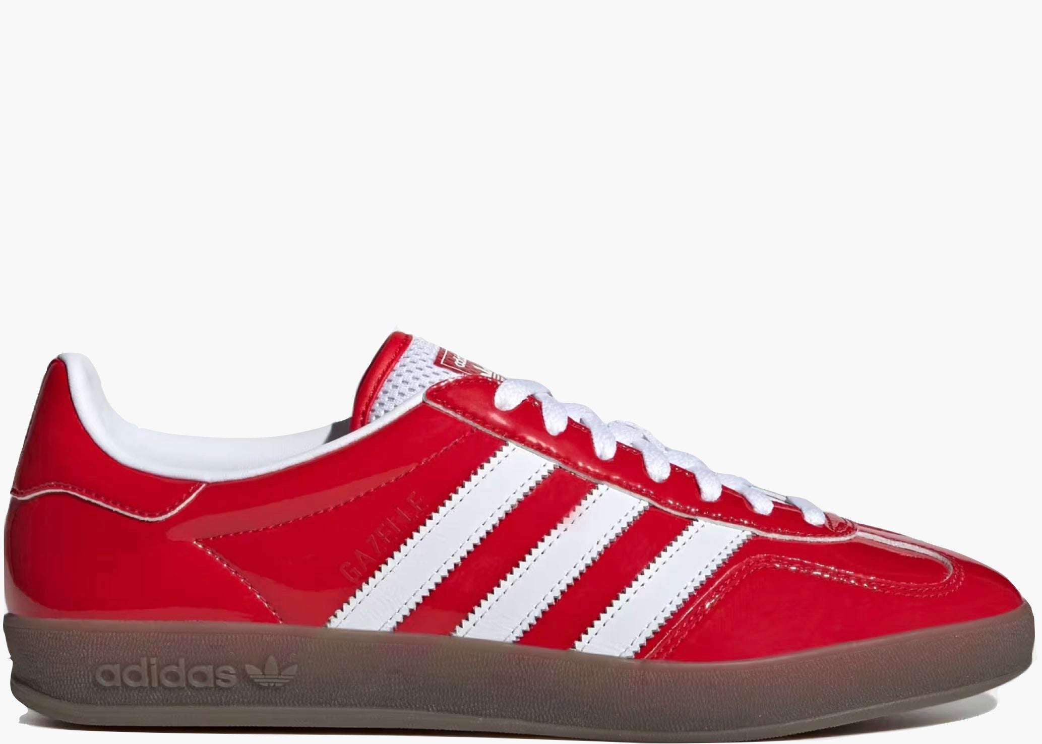 Adidas Gazelle Indoor Better Scarlet Patent Leather JQ8123  Hype Clothinga Limited Edition