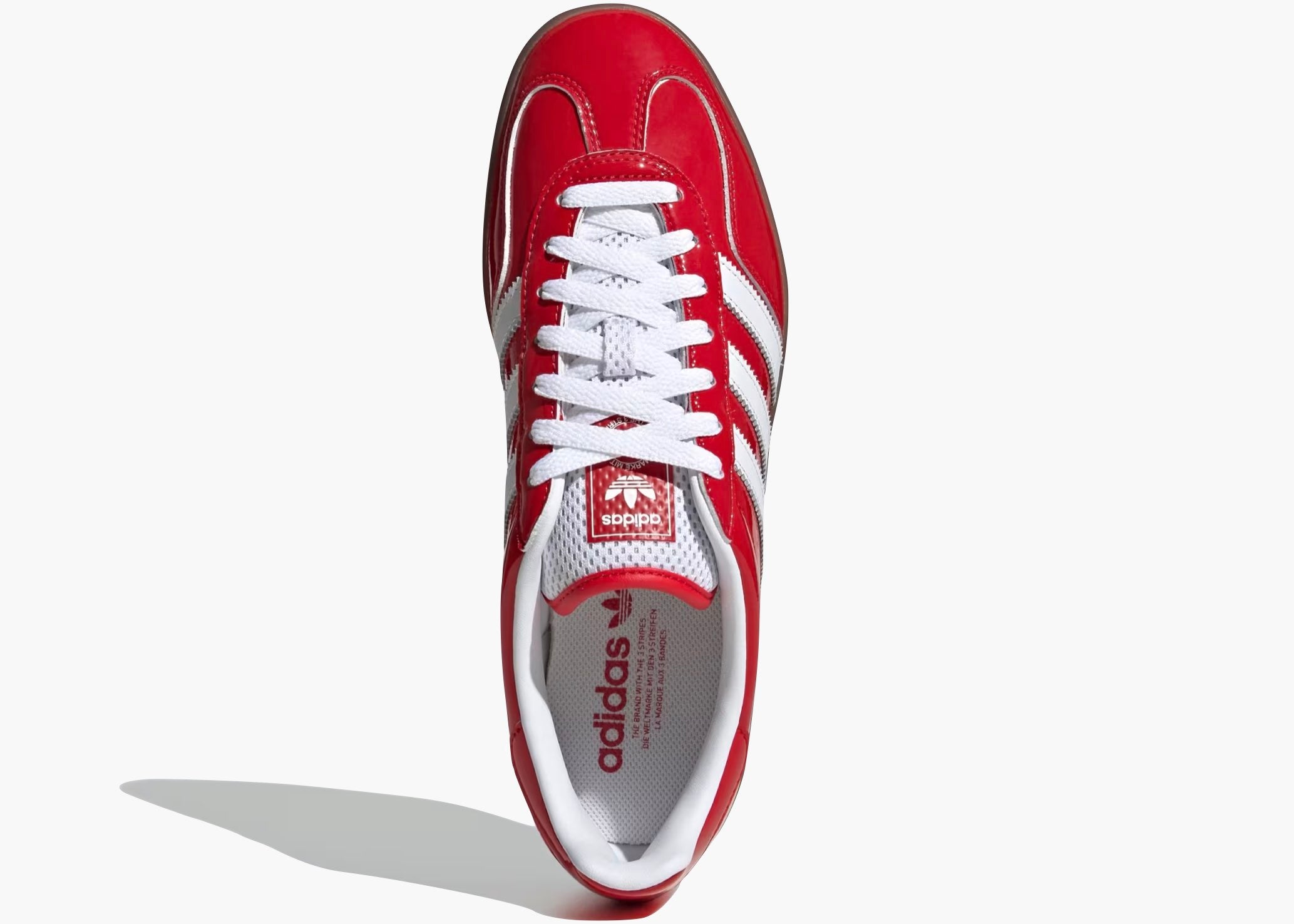 Adidas Gazelle Indoor Better Scarlet Patent Leather JQ8123  Hype Clothinga Limited Edition