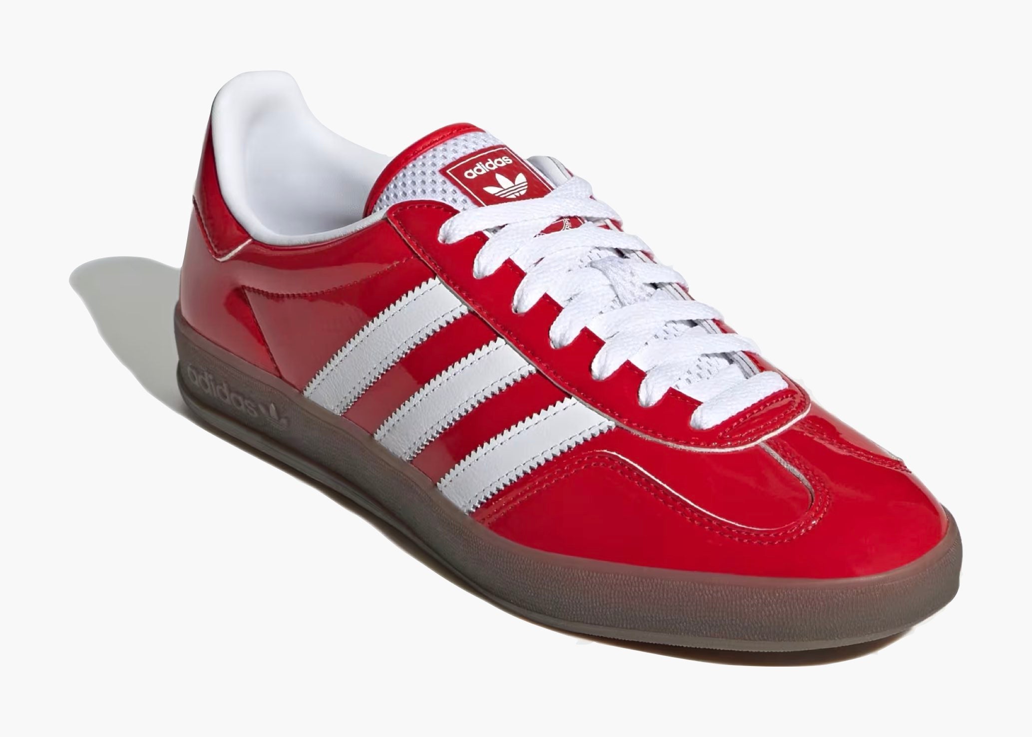 Adidas Gazelle Indoor Better Scarlet Patent Leather JQ8123  Hype Clothinga Limited Edition