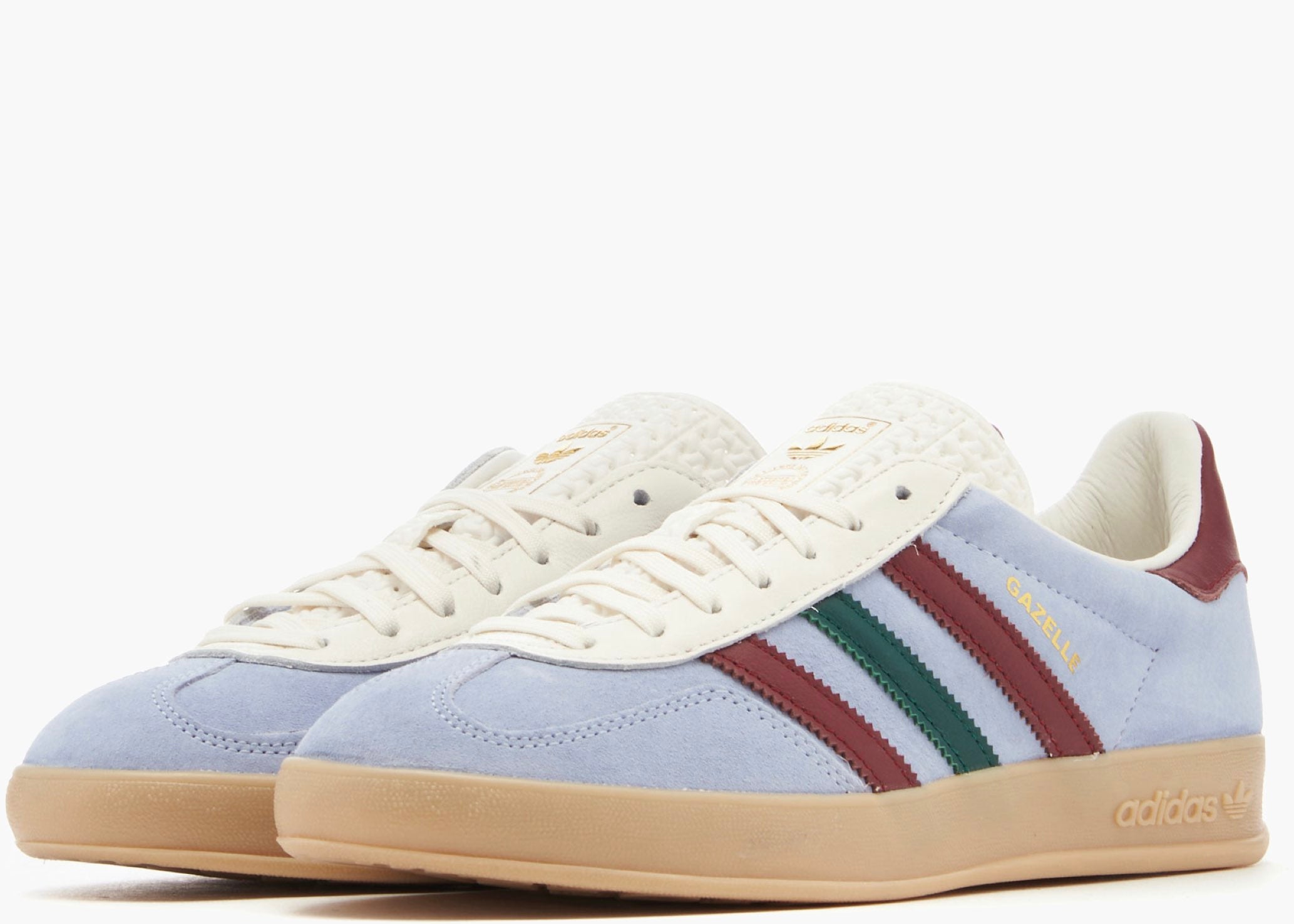 Adidas Gazelle Indoor Blue Dawn Collegiate Burgundy IG4994 Hype Clothinga Limited Edition