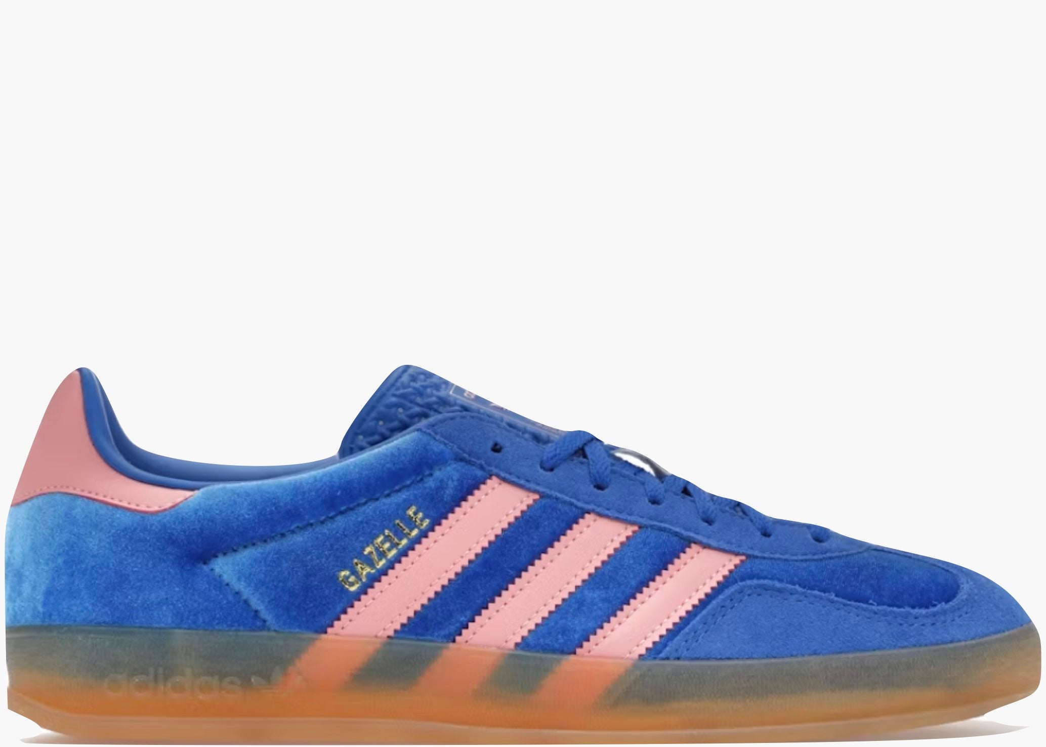 Adidas Gazelle Indoor Blue Semi Pink Spark (W) IG6785 Hype Clothinga Limited Edition