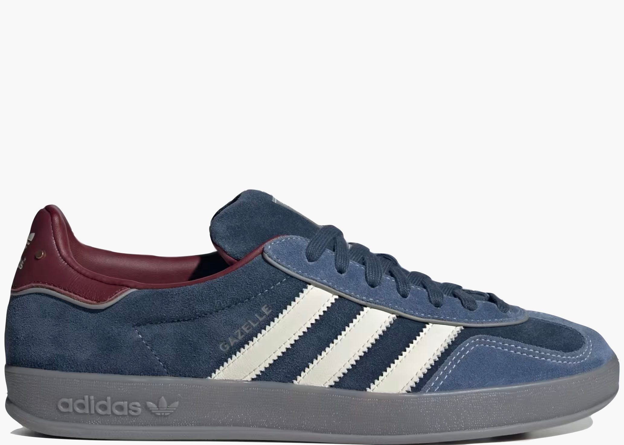 Adidas Gazelle Indoor Crew Navy Burgundy ID1008 Hype Clothinga Limited Edition