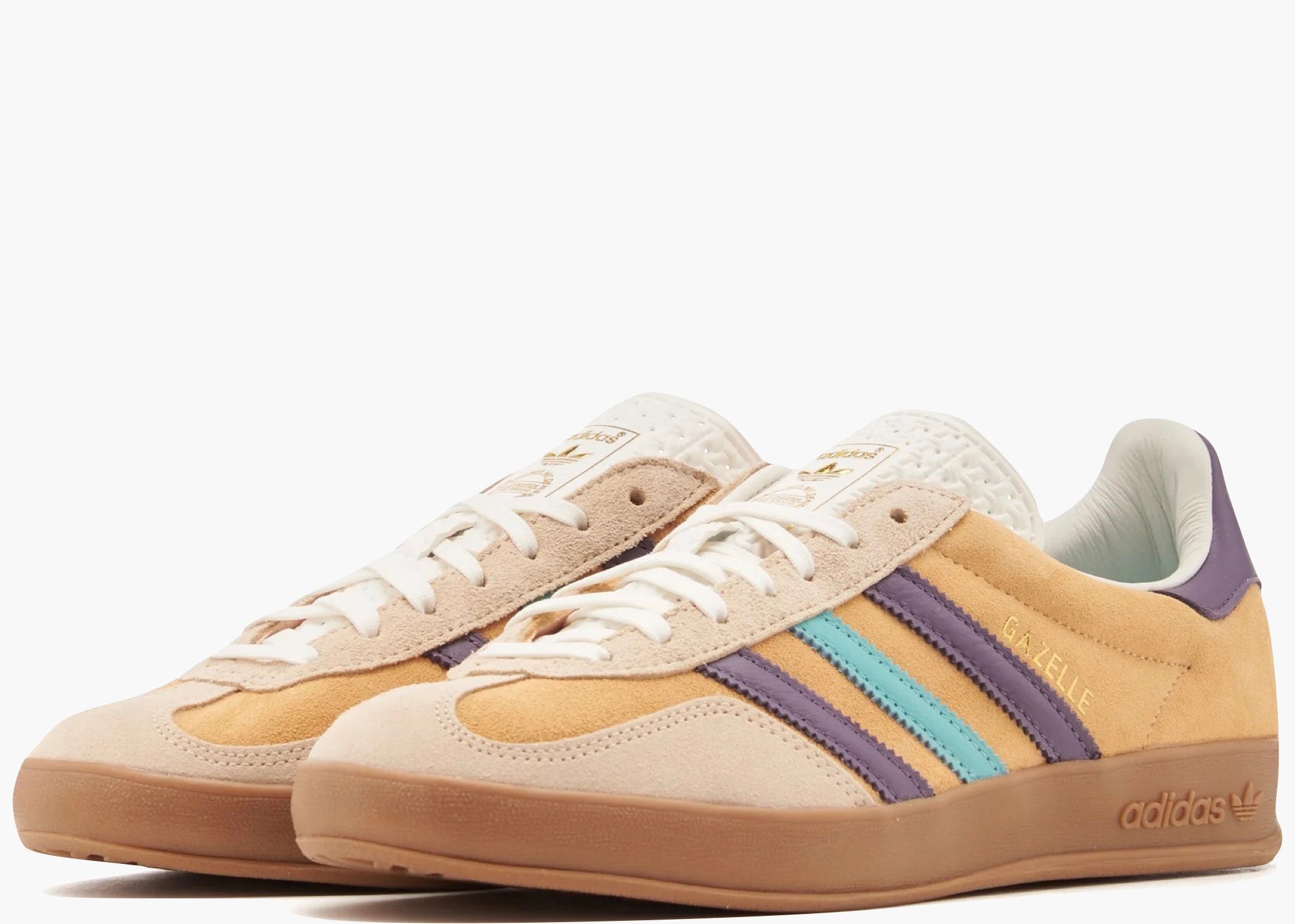 Adidas Gazelle Indoor Glow Orange Shadow Violet IG1636 Hype Clothinga Limited Edition