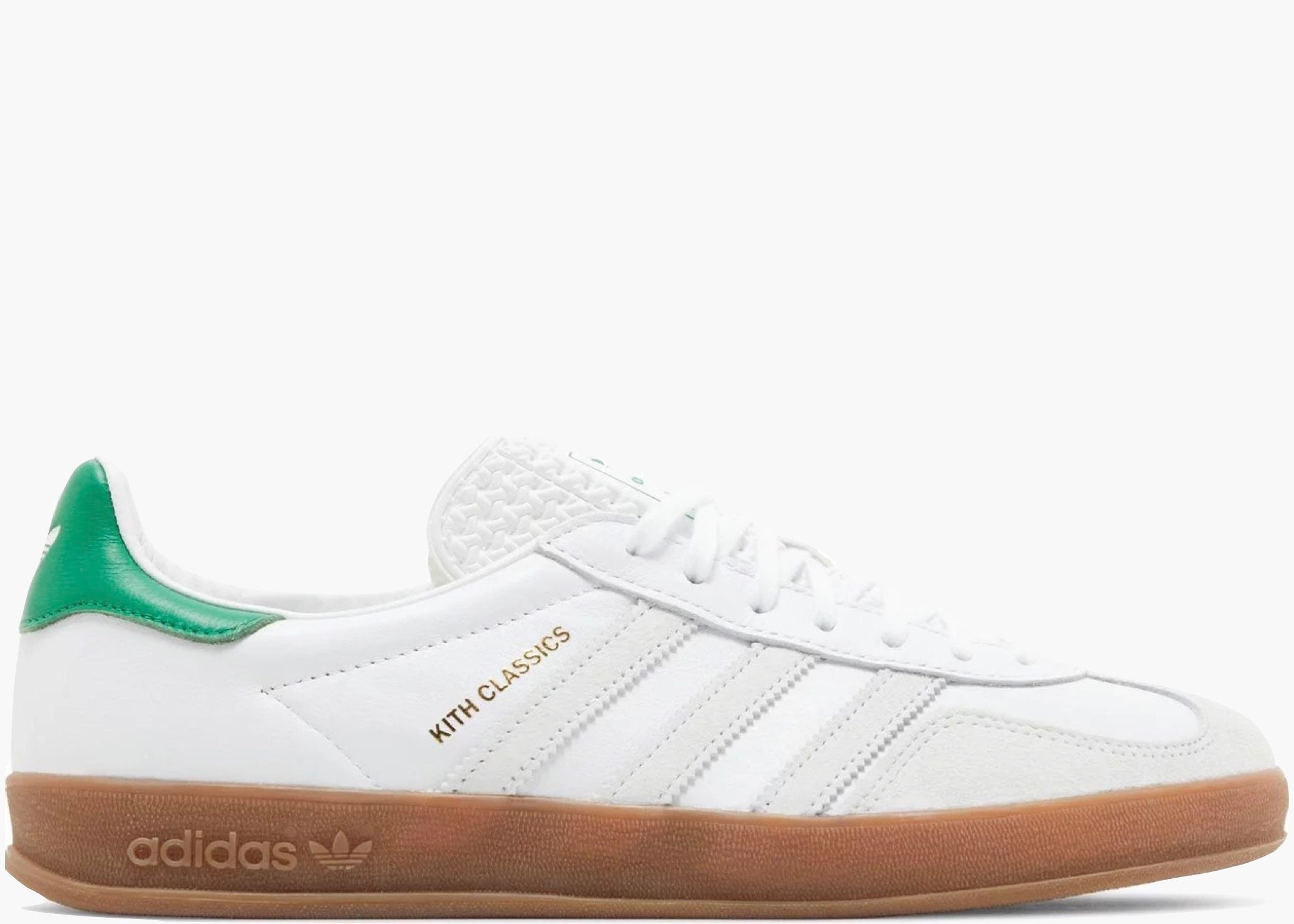 Adidas Gazelle Indoor Kith Classics White Green  IH2515 Hype Clothinga Limited Edition