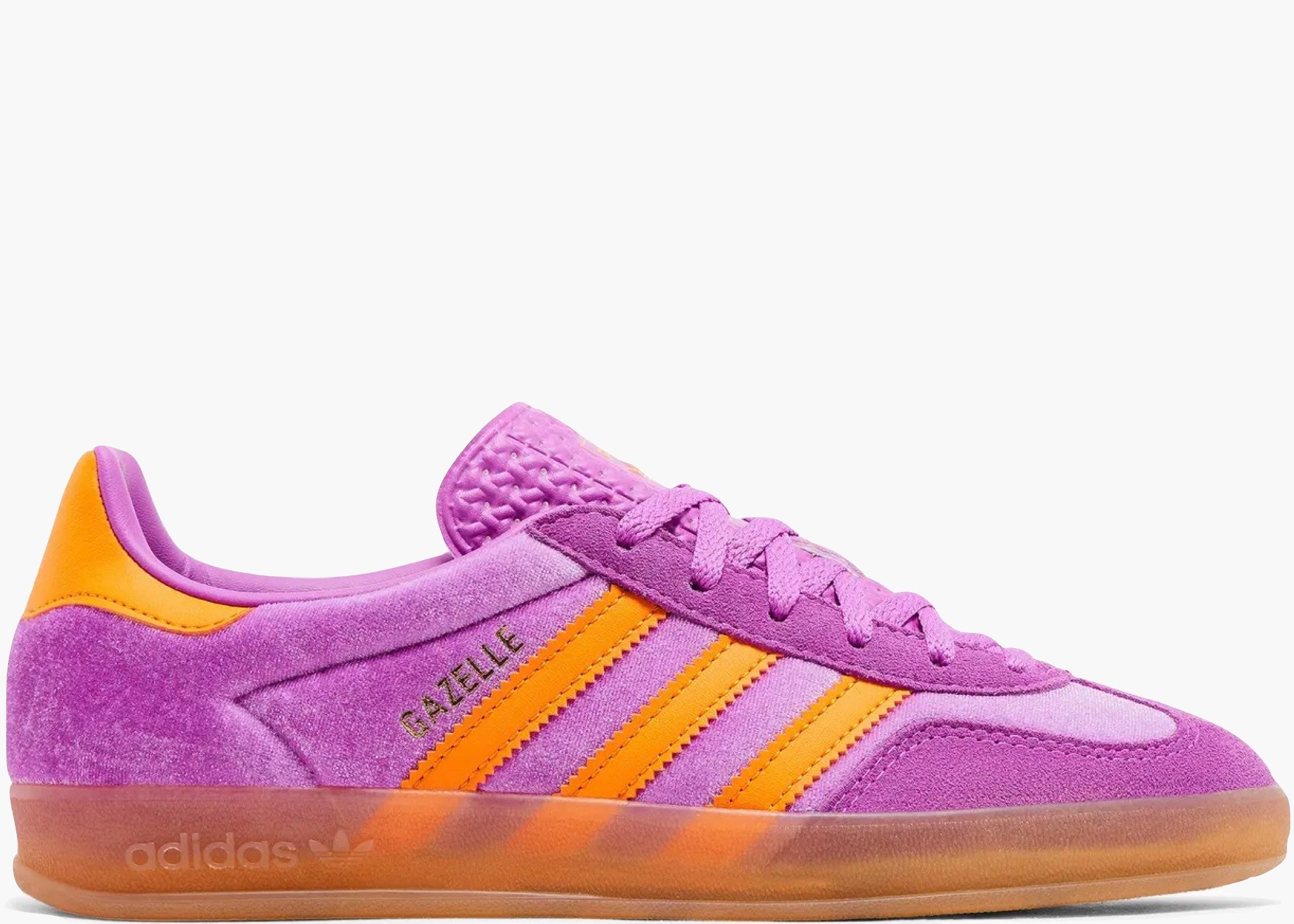 Adidas Gazelle Indoor Purple Burst Velvet (W) IH0277 Hype Clothinga Limited Edition