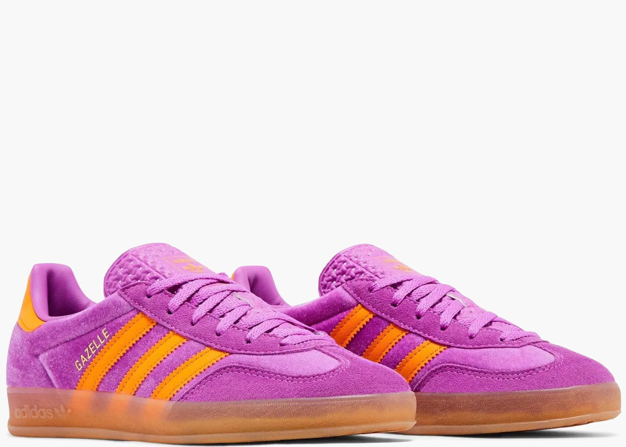 Adidas Gazelle Indoor Purple Burst Velvet (W) IH0277 Hype Clothinga Limited Edition