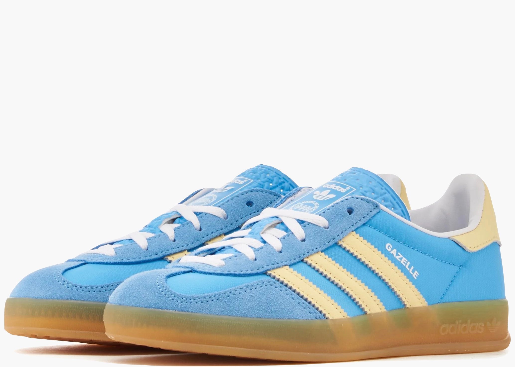 Adidas Gazelle Indoor Semi Blue Burst Almost Yellow (W) IE2960 Hype Clothinga Limited Edition