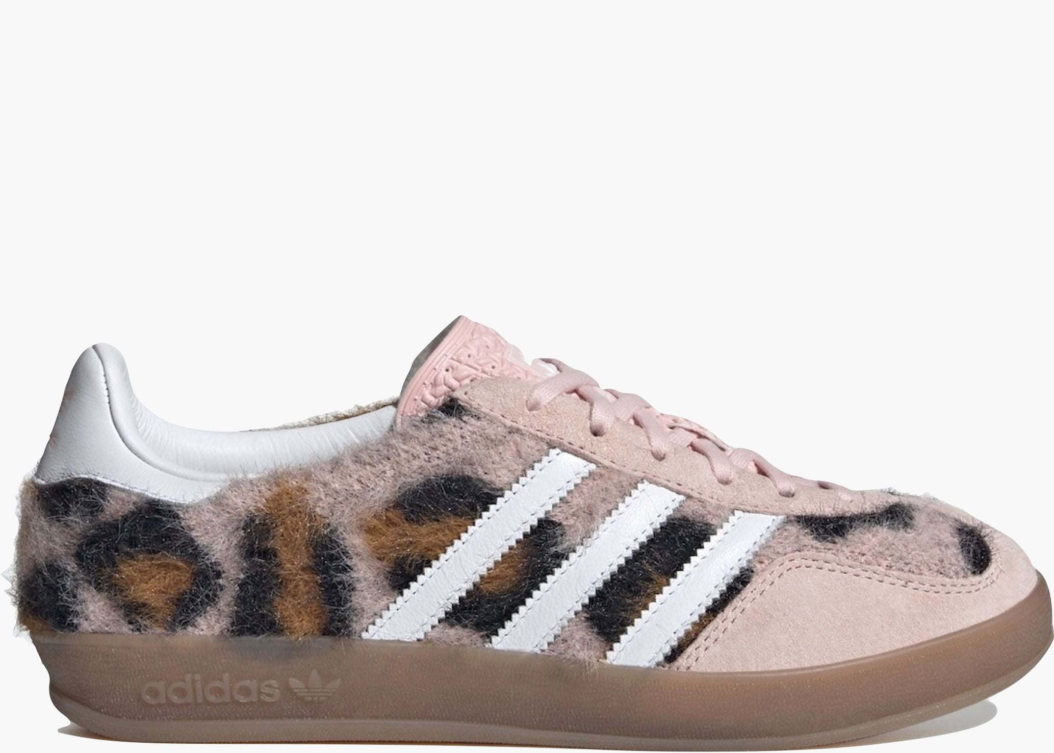Adidas Gazelle Indoor atmos Pink Trinity Leopard Sand Pink (W) JS4600 Hype Clothinga Limited Edition