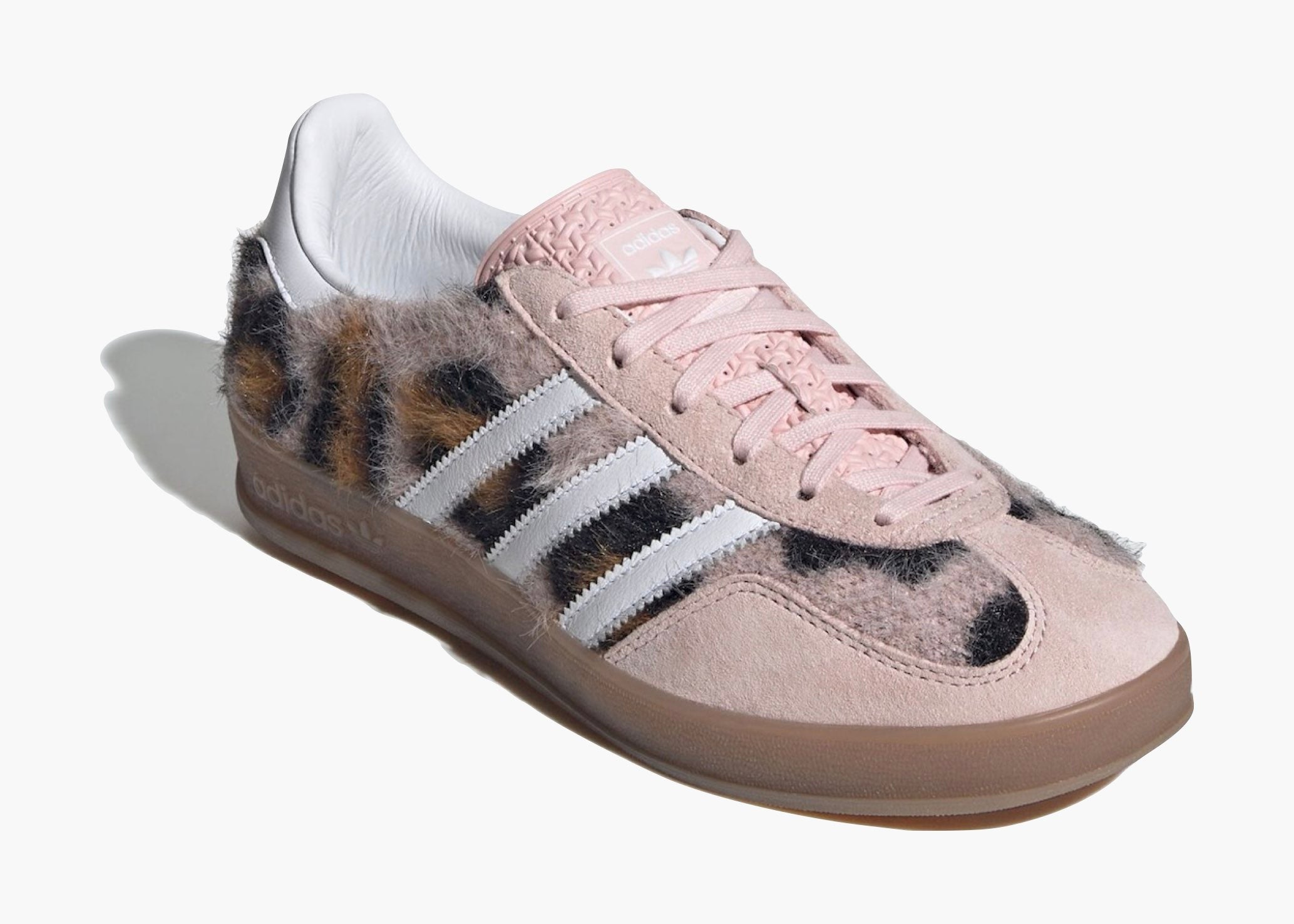 Adidas Gazelle Indoor atmos Pink Trinity Leopard Sand Pink (W) JS4600 Hype Clothinga Limited Edition