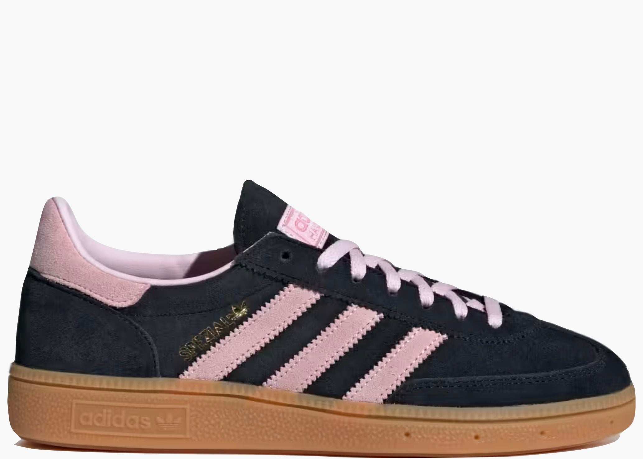 Adidas Handball Spezial Core Black Clear Pink Gum (W) IE5897 Hype Clothinga Limited Edition