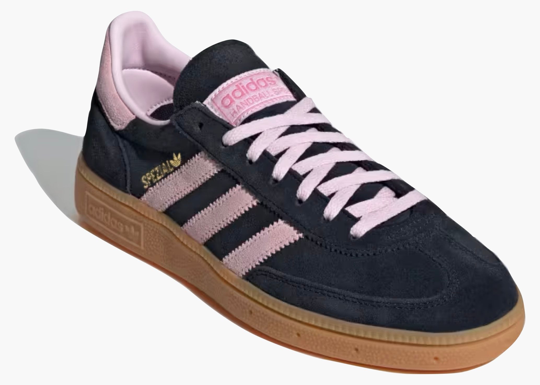 Adidas Handball Spezial Core Black Clear Pink Gum (W) IE5897 Hype Clothinga Limited Edition