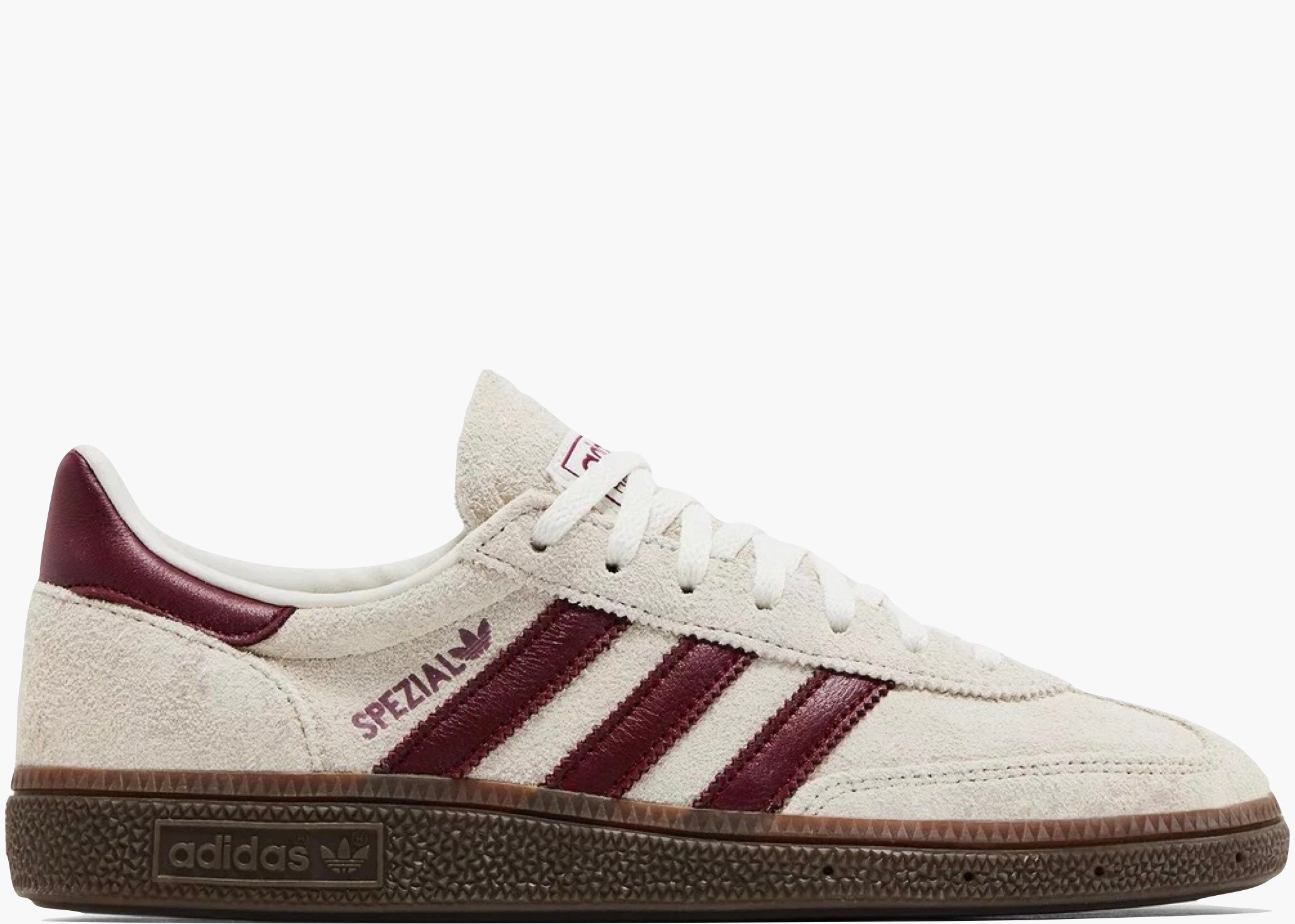 Adidas Handball Spezial Off White Collegiate Burgundy (W) JH8699 Hype Clothinga Limited Edition