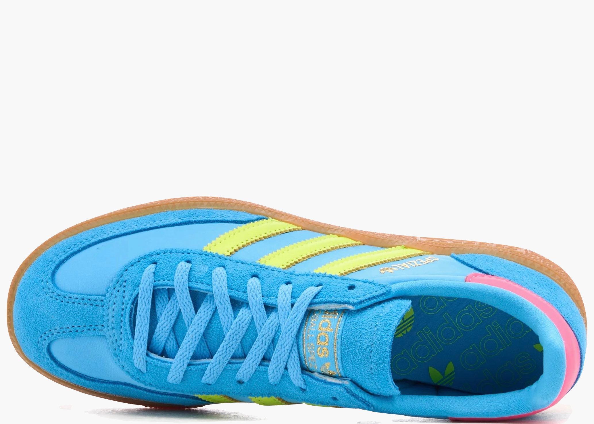 Adidas Handball Spezial Sky Rush Solar Yellow Lucid Pink (W) JH5658 Hype Clothinga Limited Edition