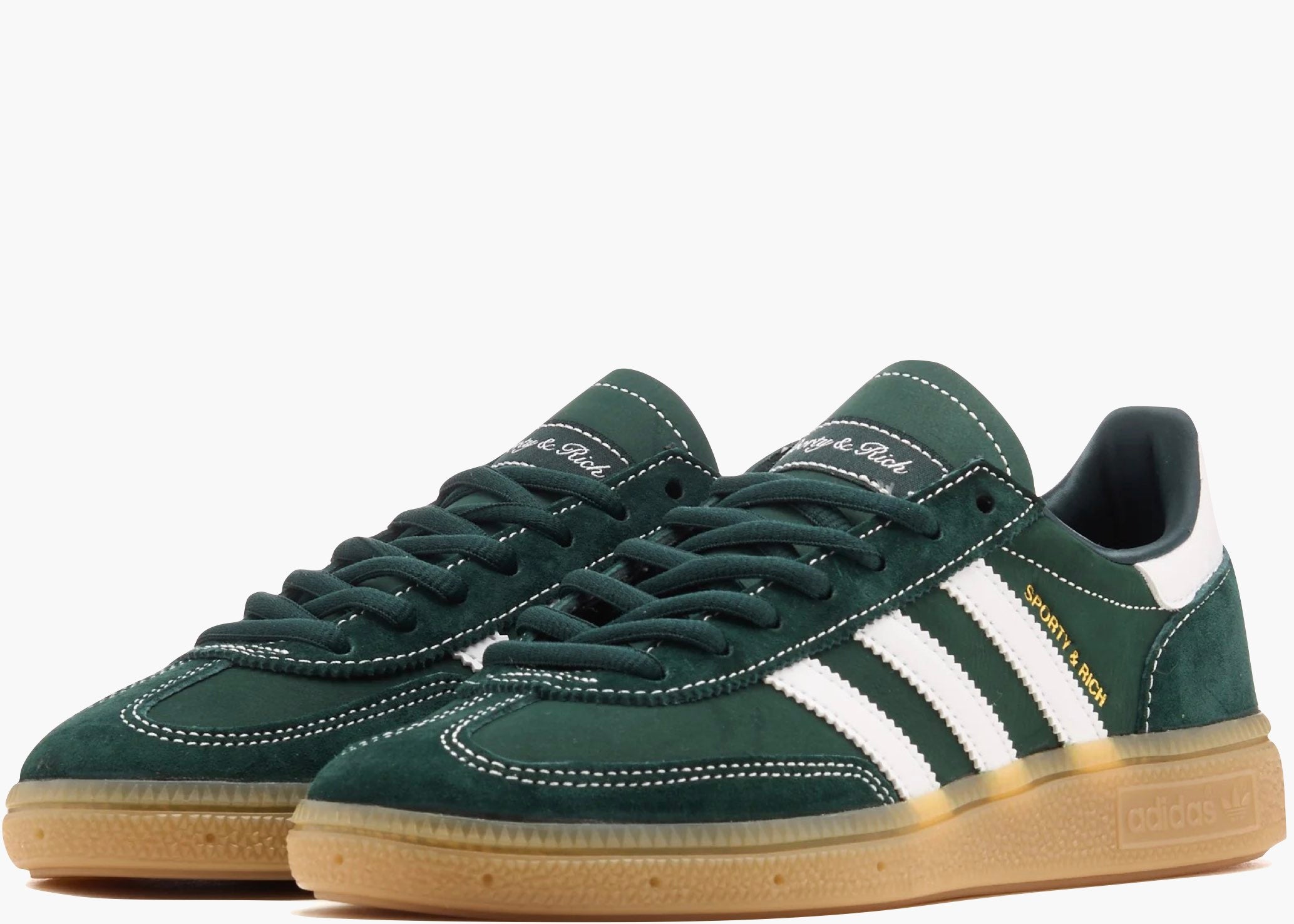 Adidas Handball Spezial Sporty & Rich Dark Green  JP7067 Hype Clothinga Limited Edition