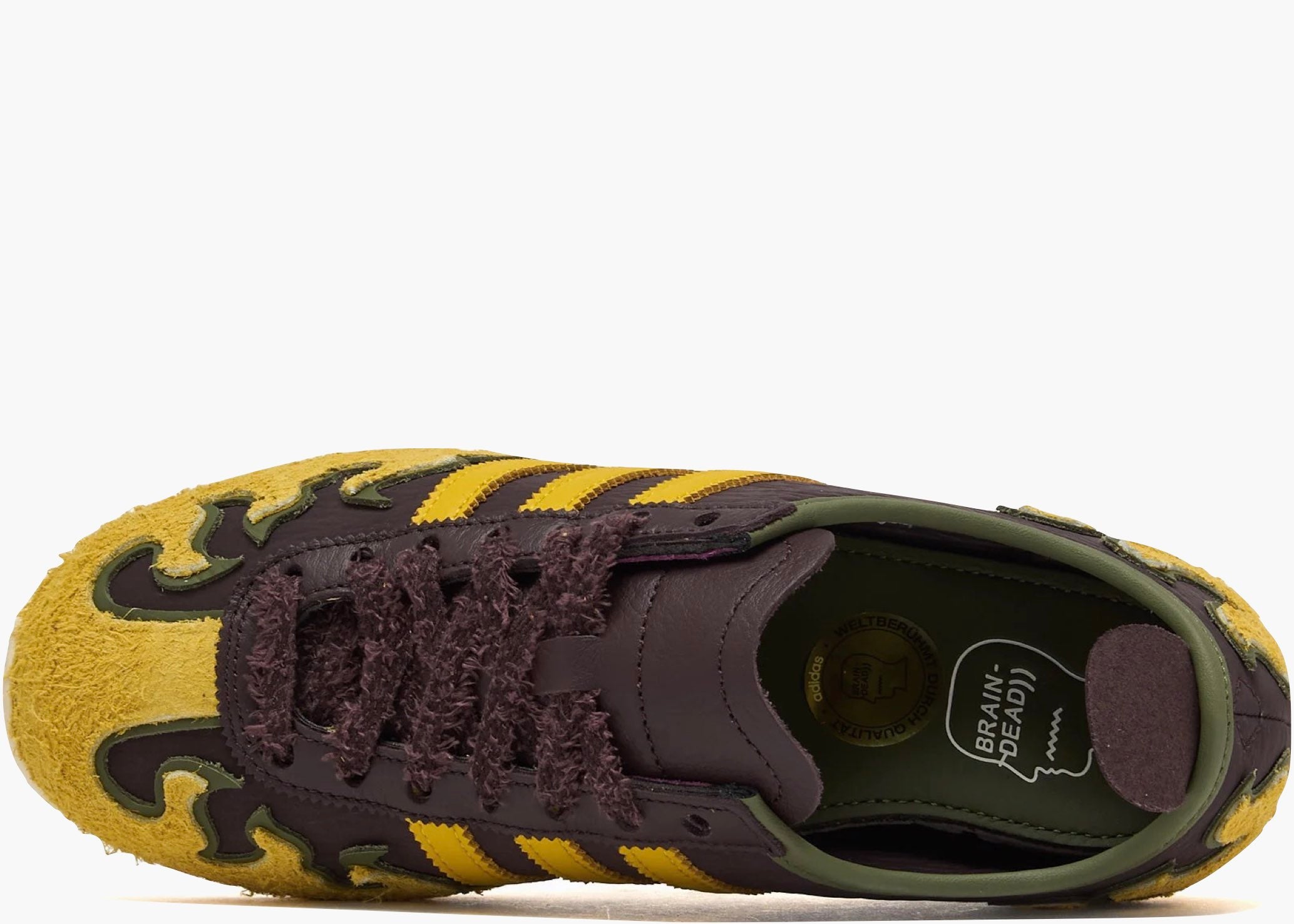 Adidas Japan Brain Dead Brown Hazel Yellow JQ6789 Hype Clothinga Limited Edition