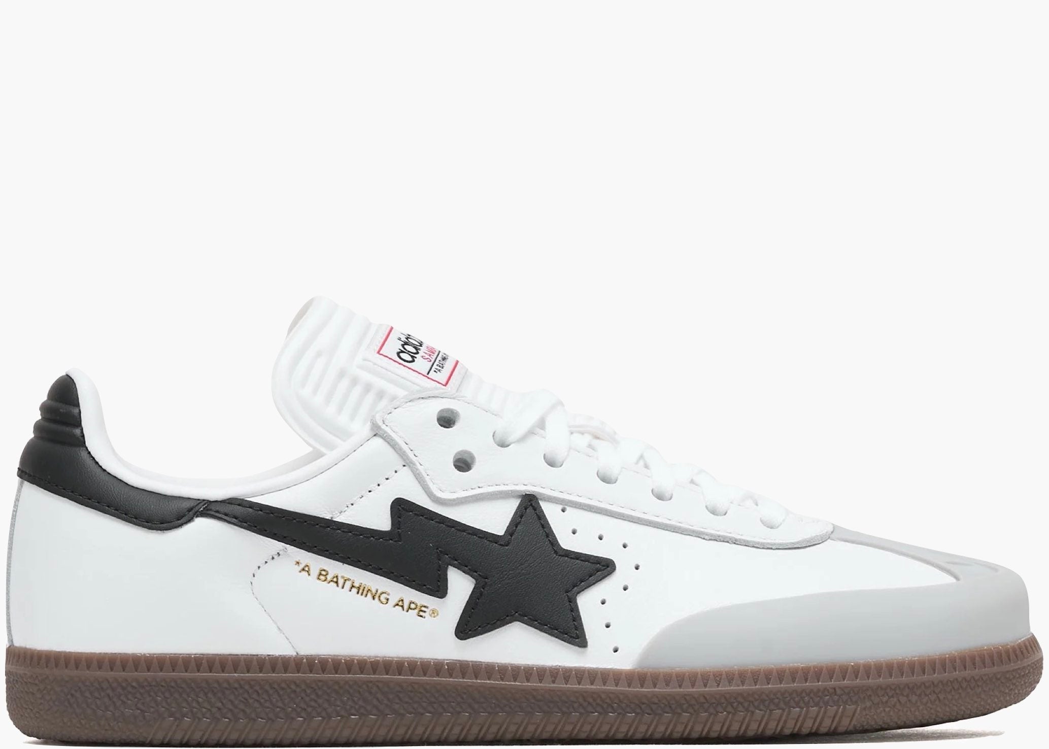 Adidas Samba Bape White Black Gum JR9245 Hype Clothinga Limited Edition