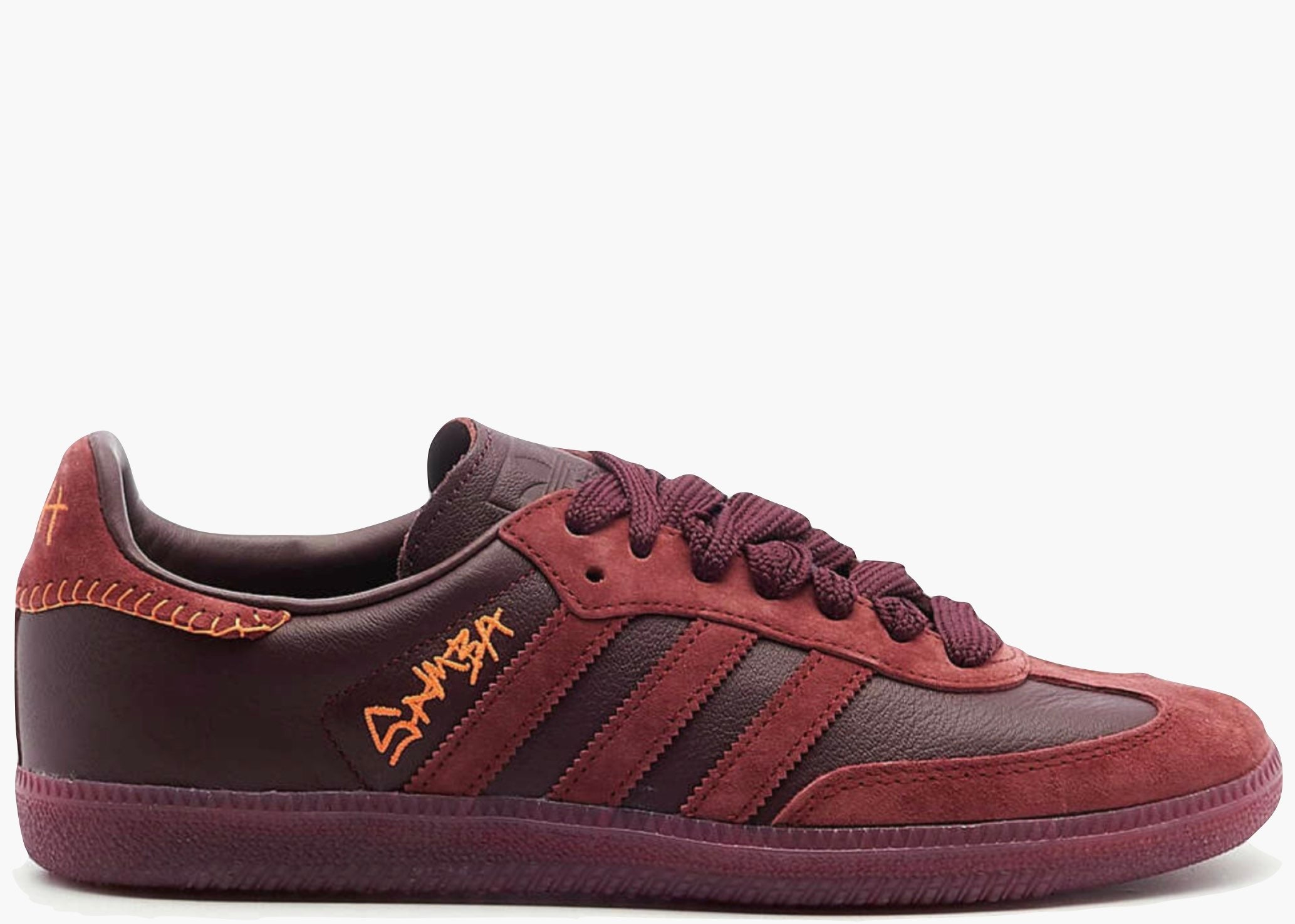Adidas Samba Jonah Hill Burgundy FW7456 Hype Clothinga Limited Edition