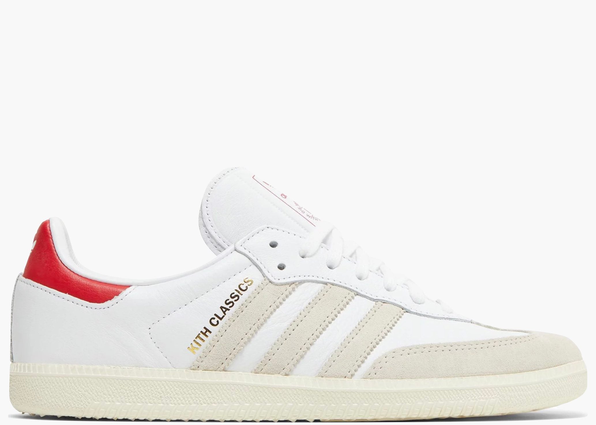 Adidas Samba Kith Classics Program White Red GY2544 Hype Clothinga Limited Edition