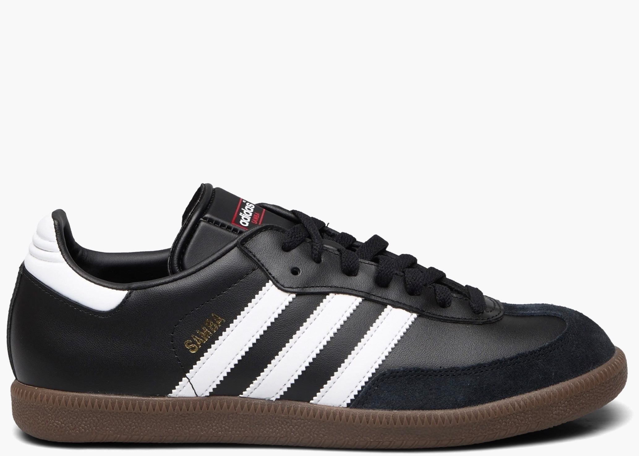 Adidas Samba Leather Black White | Hype Clothinga
