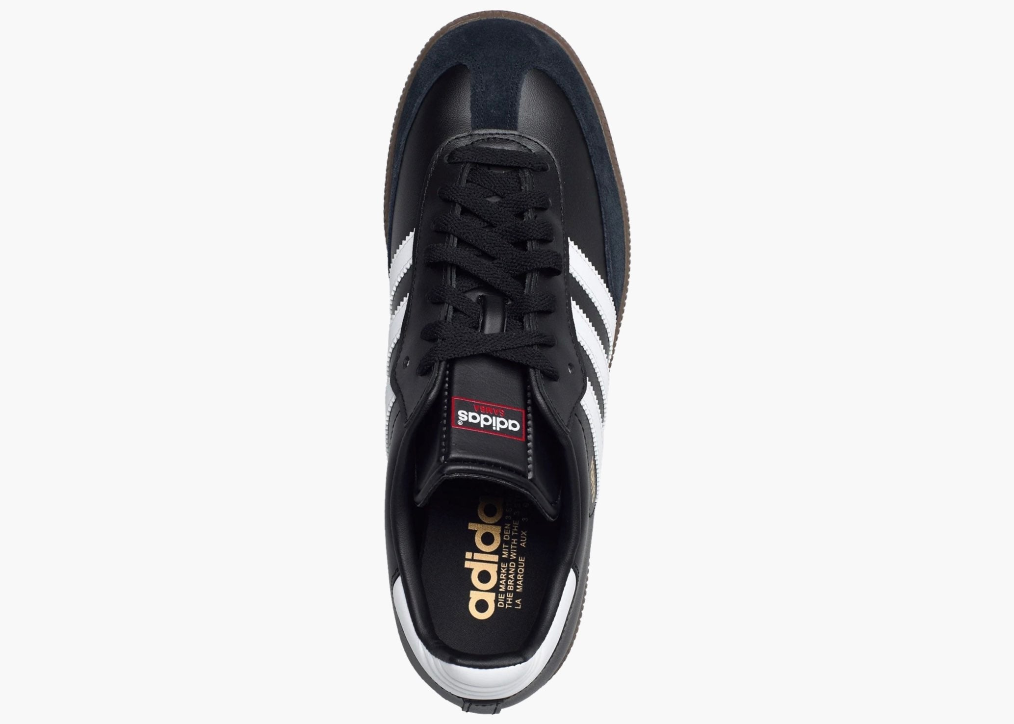 Adidas Samba Leather Black White | Hype Clothinga