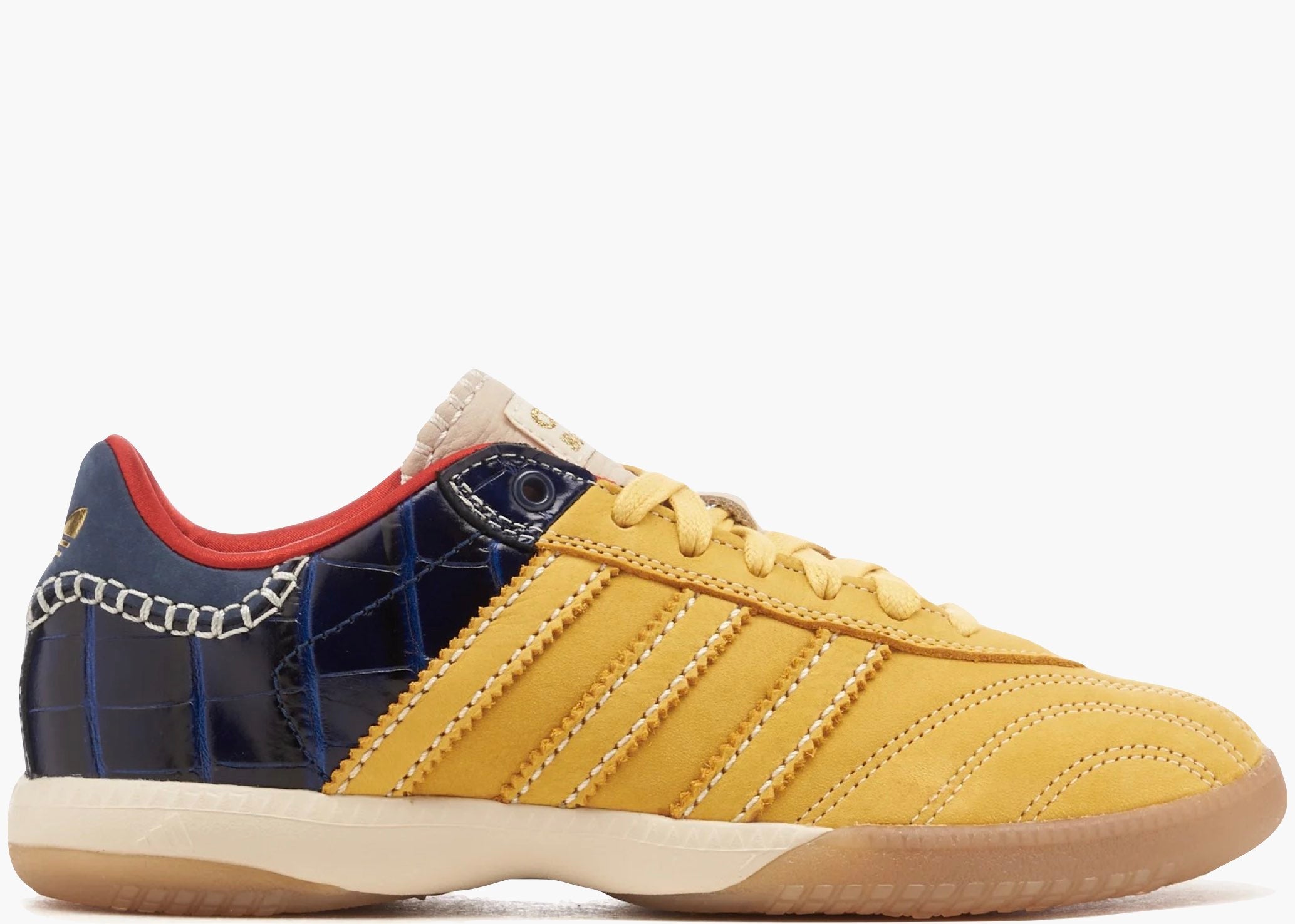 Adidas Samba Millennium Wales Bonner Fade Gold Navy Croc IH8407 Hype Clothinga Limited Edition