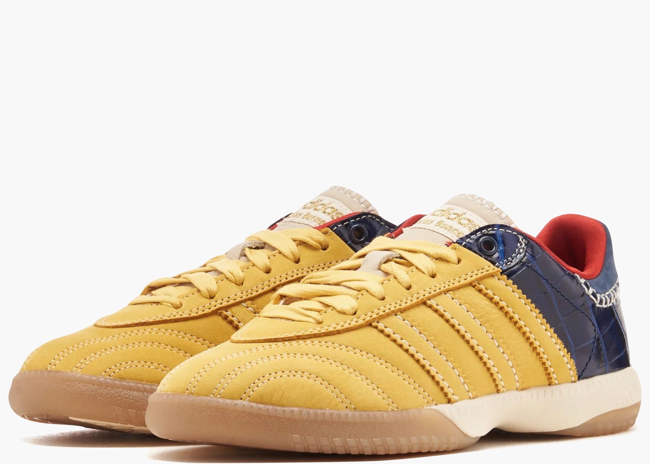 Adidas Samba Millennium Wales Bonner Fade Gold Navy Croc IH8407 Hype Clothinga Limited Edition