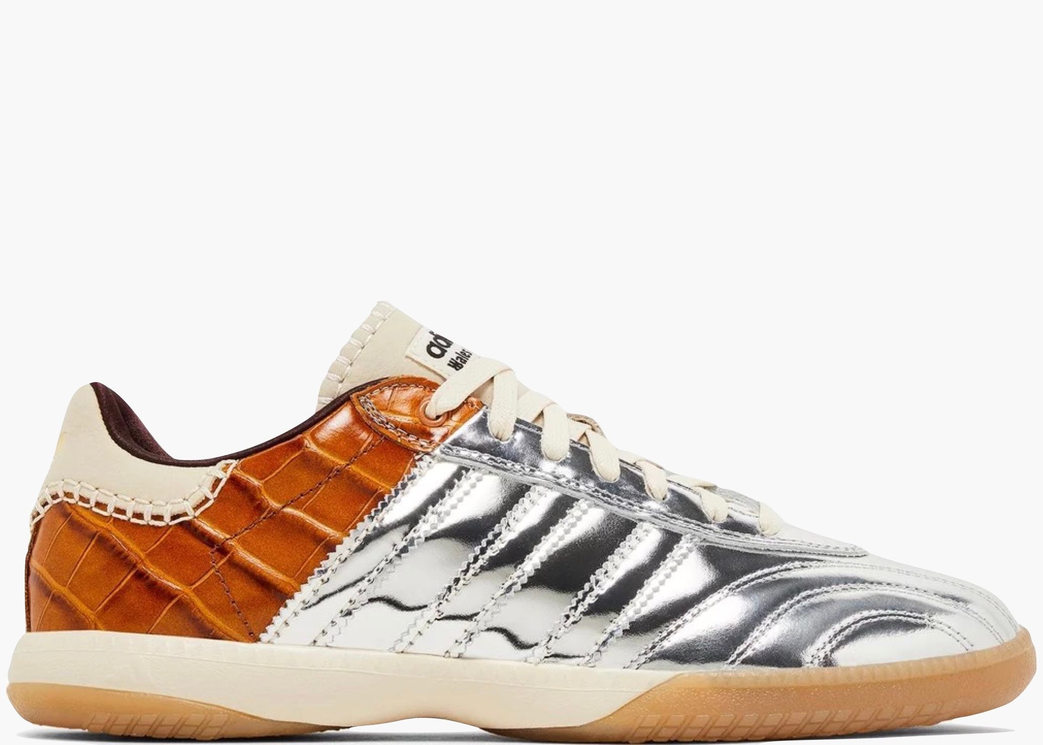 Adidas Samba Millennium Wales Bonner Silver Metallic Yellow Croc IH5777 Hype Clothinga Limited Edition