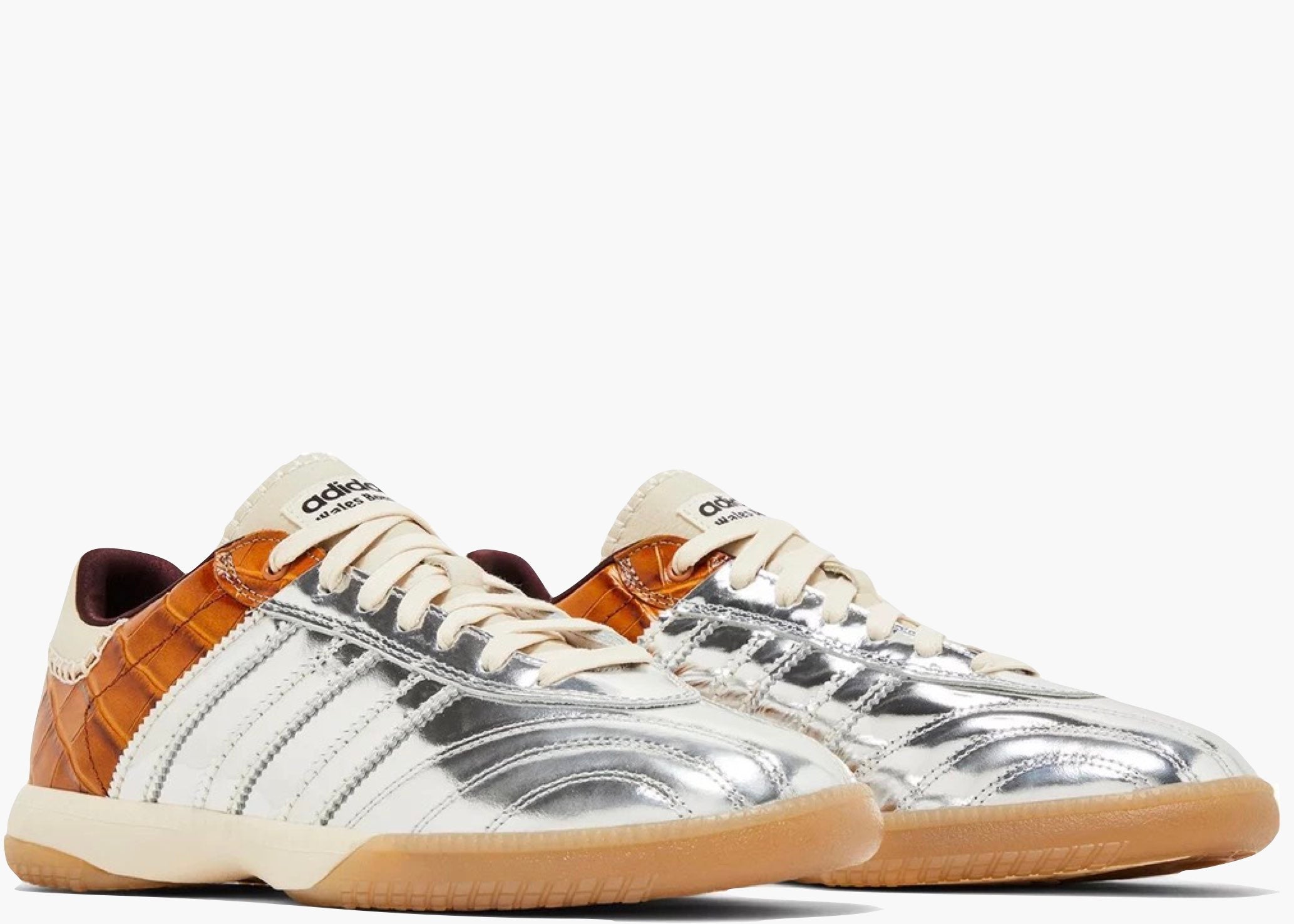 Adidas Samba Millennium Wales Bonner Silver Metallic Yellow Croc IH5777 Hype Clothinga Limited Edition