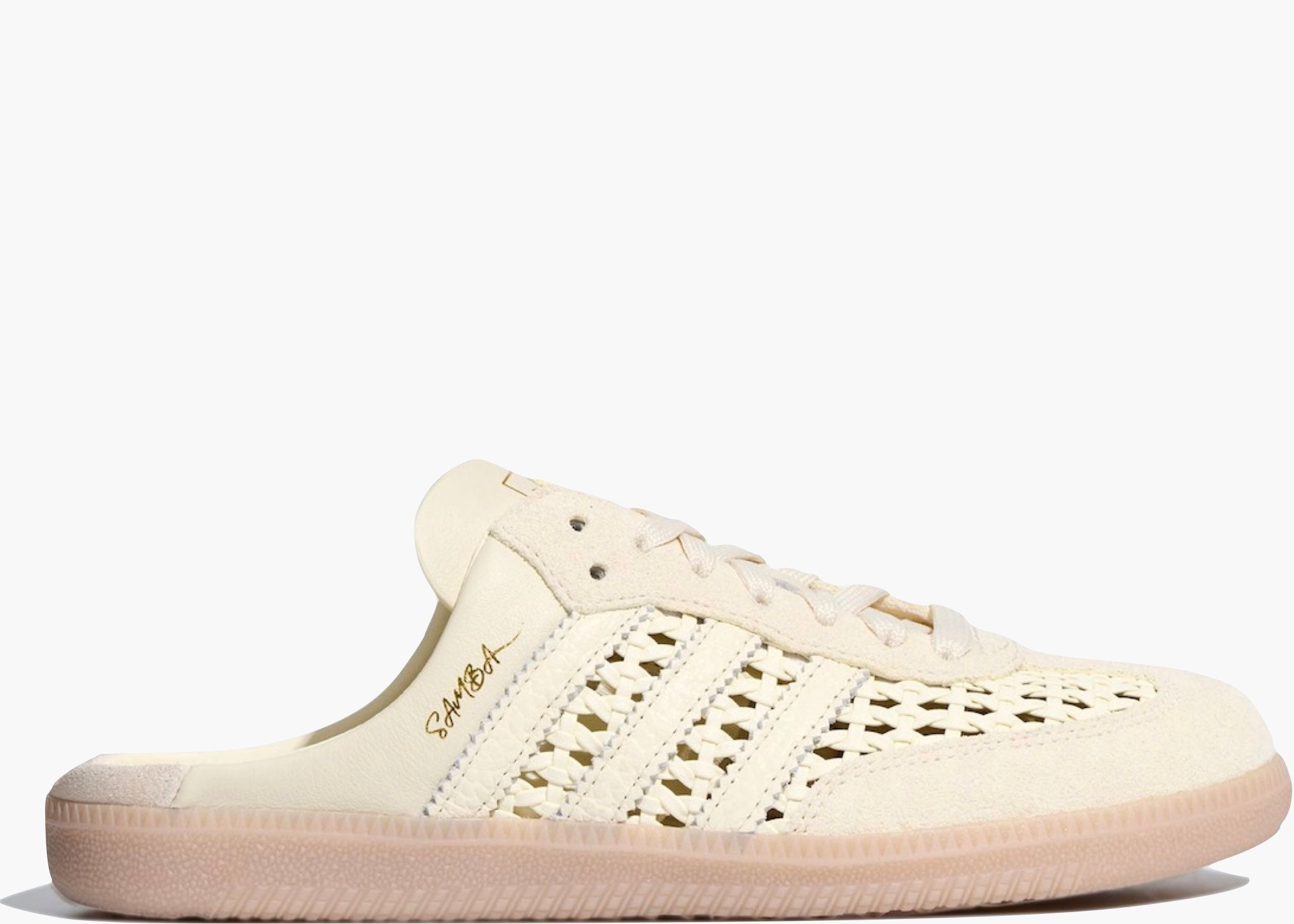Adidas Samba Mule Woven Basketweave Cream White (W)