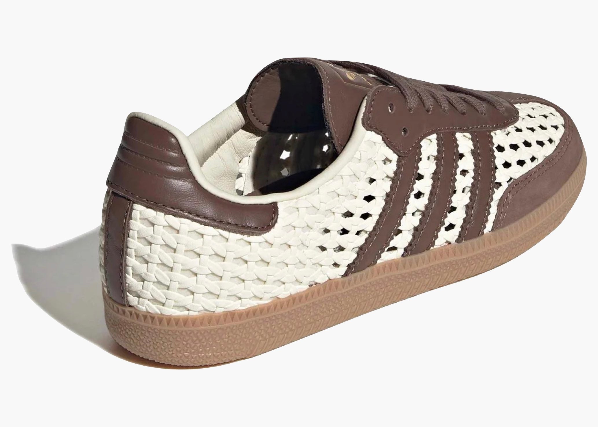 Adidas Samba OG Basketweave Cream White Earth Strata (W) IH9373 Hype Clothinga Limited Edition