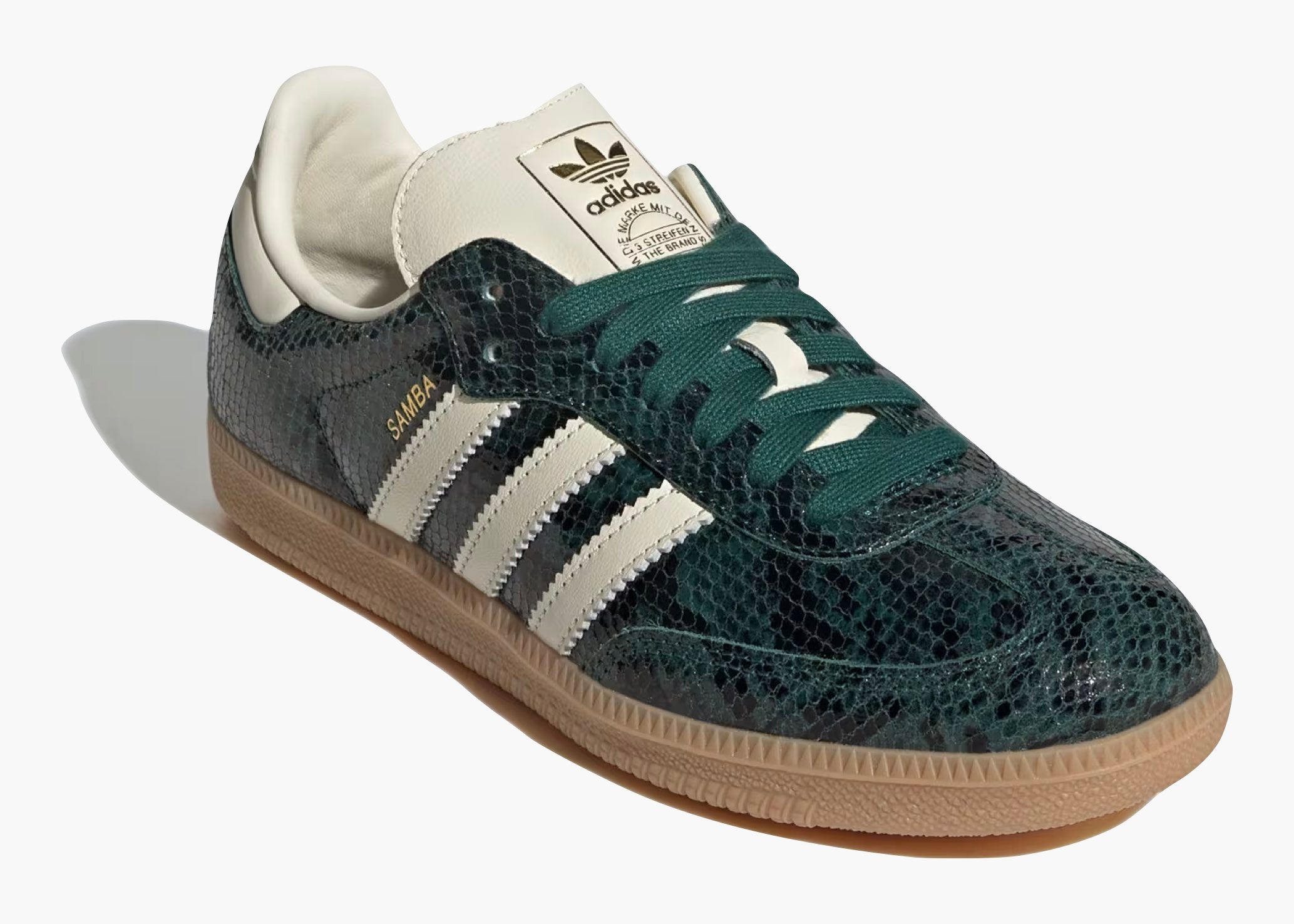 Adidas Samba OG Black Cream White Collegiate Green JR8848 Hype Clothinga Limited Edition