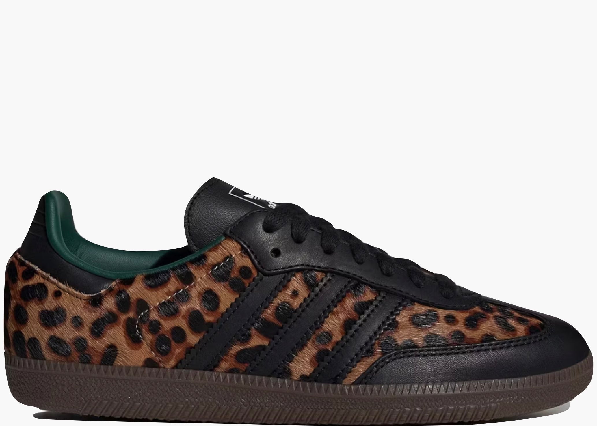 Adidas Samba OG Black Green Leopard (W) JI2735 Hype Clothinga Limited Edition