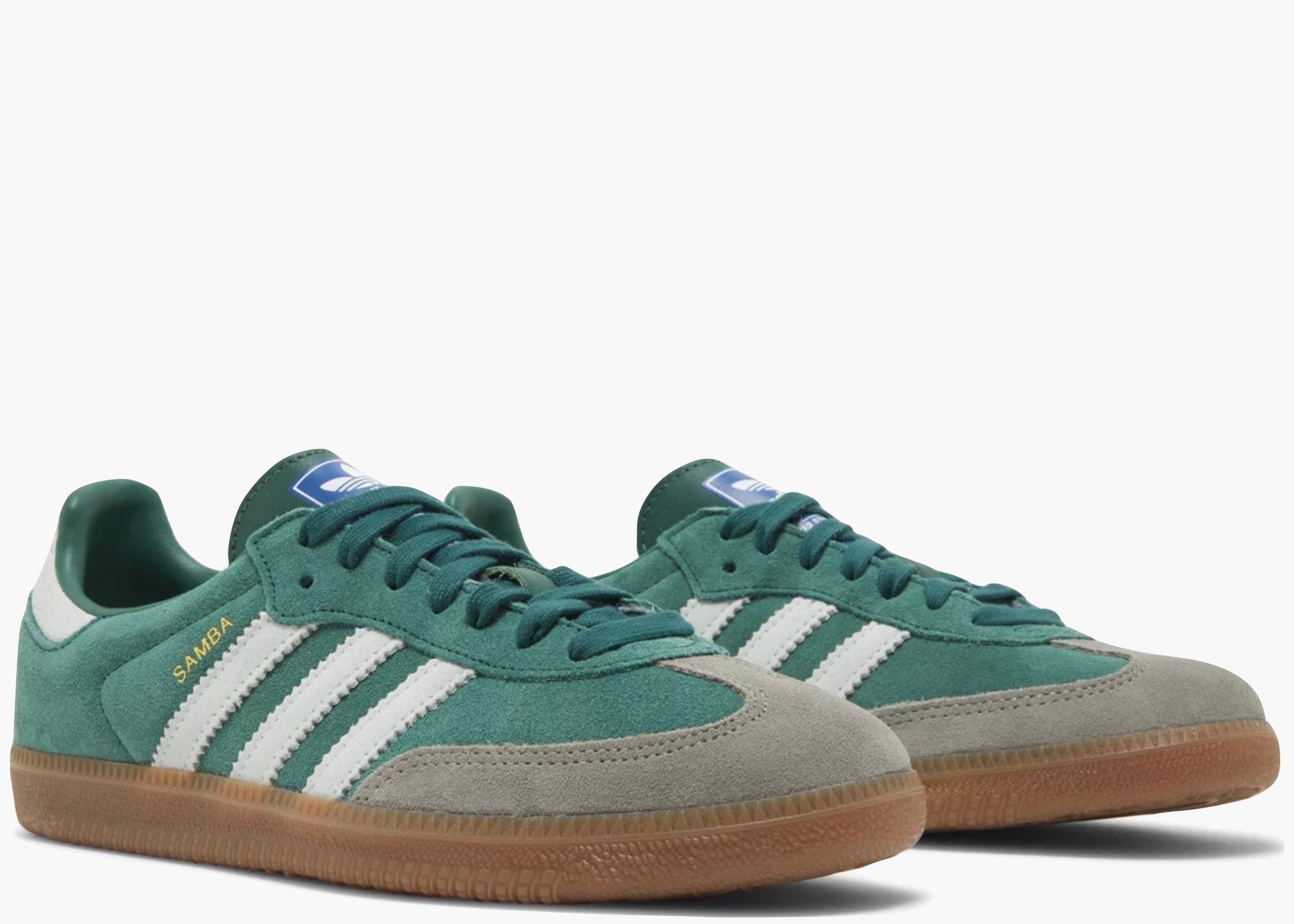Adidas Samba OG Collegiate Green Gum Grey Toe ID2054 Hype Clothinga Limited Edition