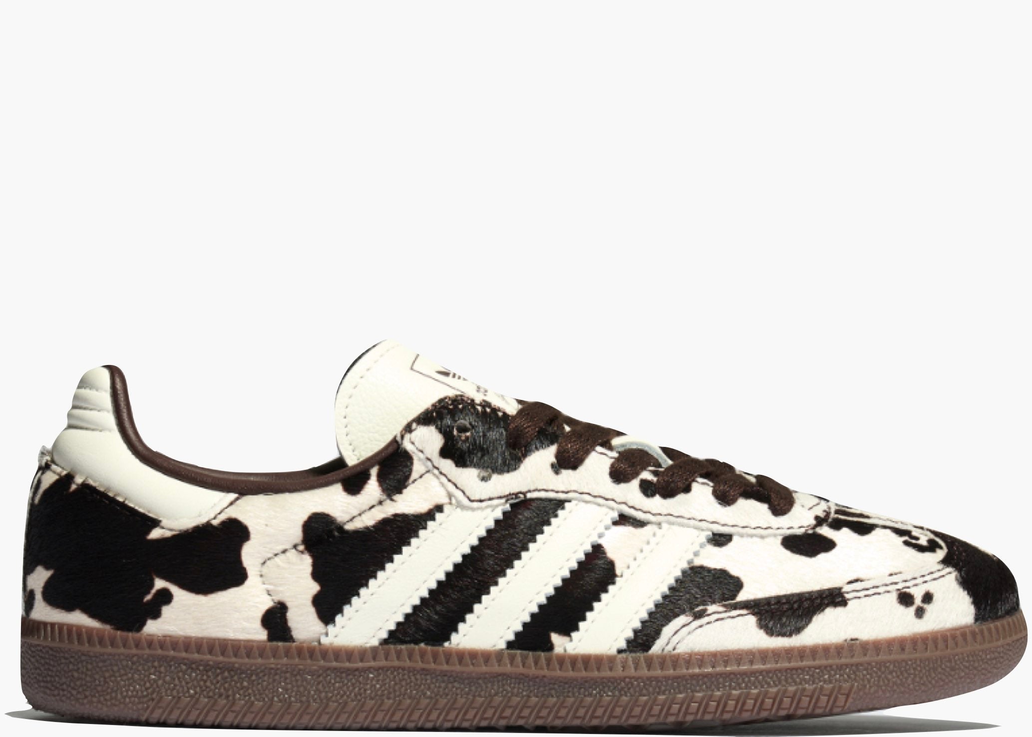 Adidas Samba OG Cow Print Dark Brown White (W) KK2238 Hype Clothinga Limited Edition