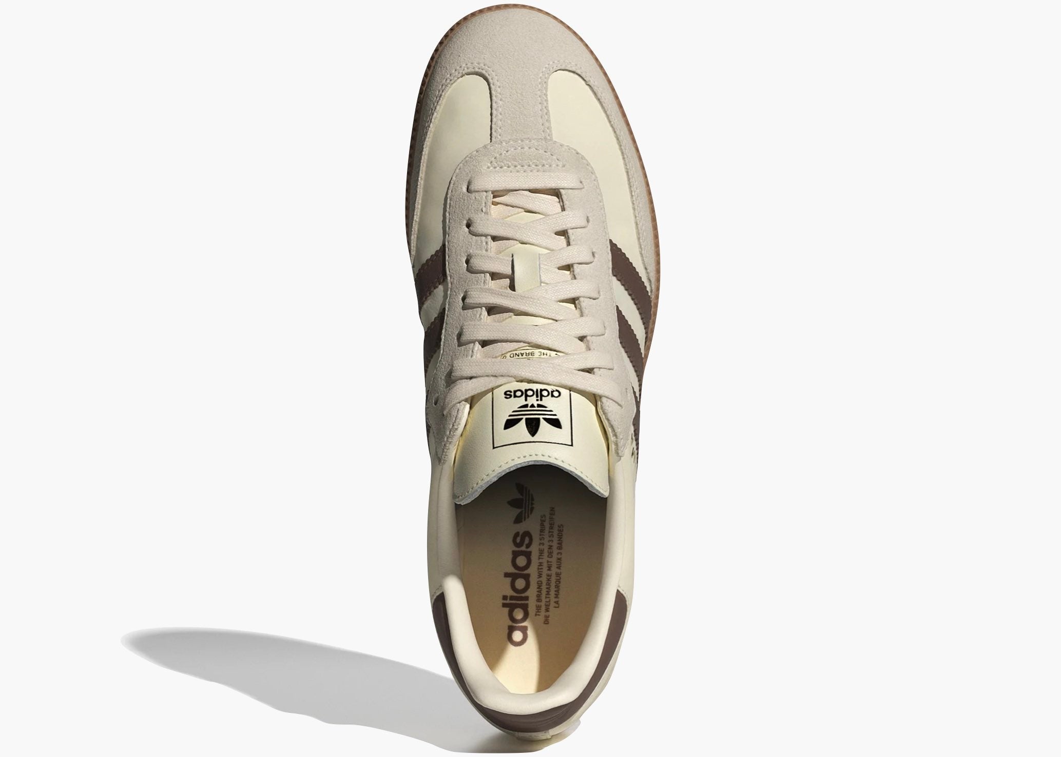 Adidas Samba OG Cream White Preloved Brown ID1447 Hype Clothinga Limited Edition