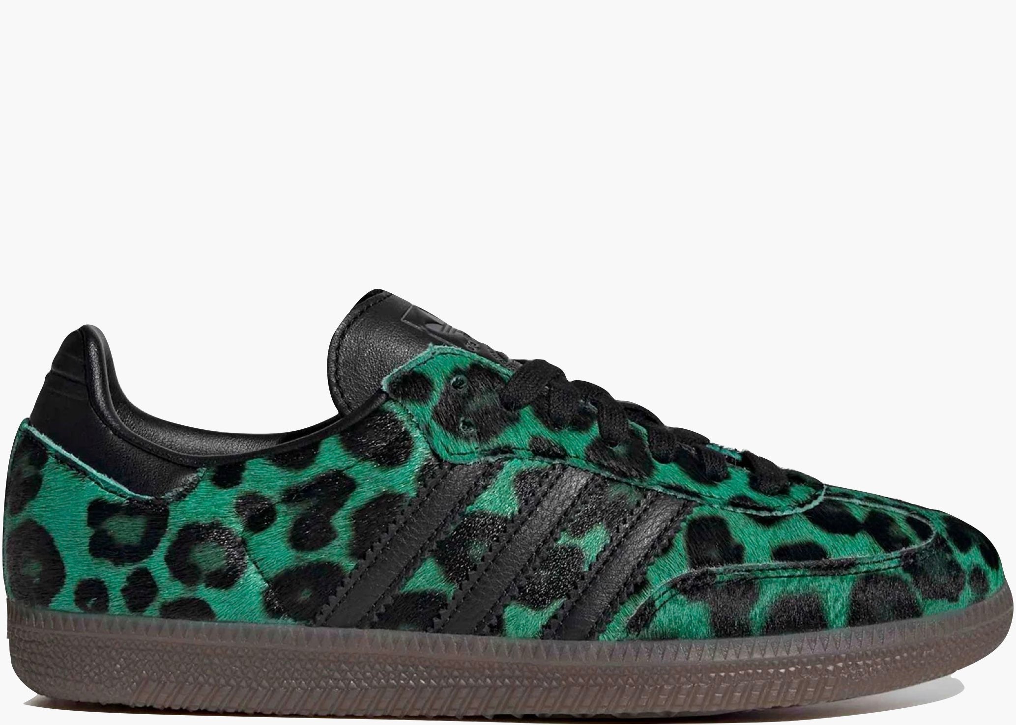 Adidas Samba OG Leopard Semi Screaming Green (W) HQ9374 Hype Clothinga Limited Edition